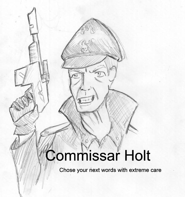 Commissar Holt, Final Liberation, Warhammer 40,000