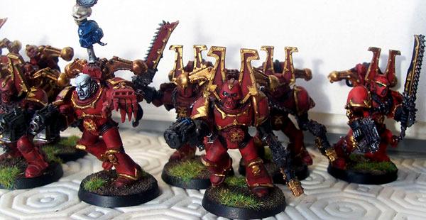 Berserkers, Chaos, Chaos Space Marines, Khorne, Space Marines