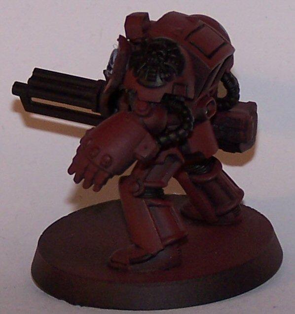 Assault Cannon, Emperor's Wings, Space Marines, Terminator Armor, Work In Progress
