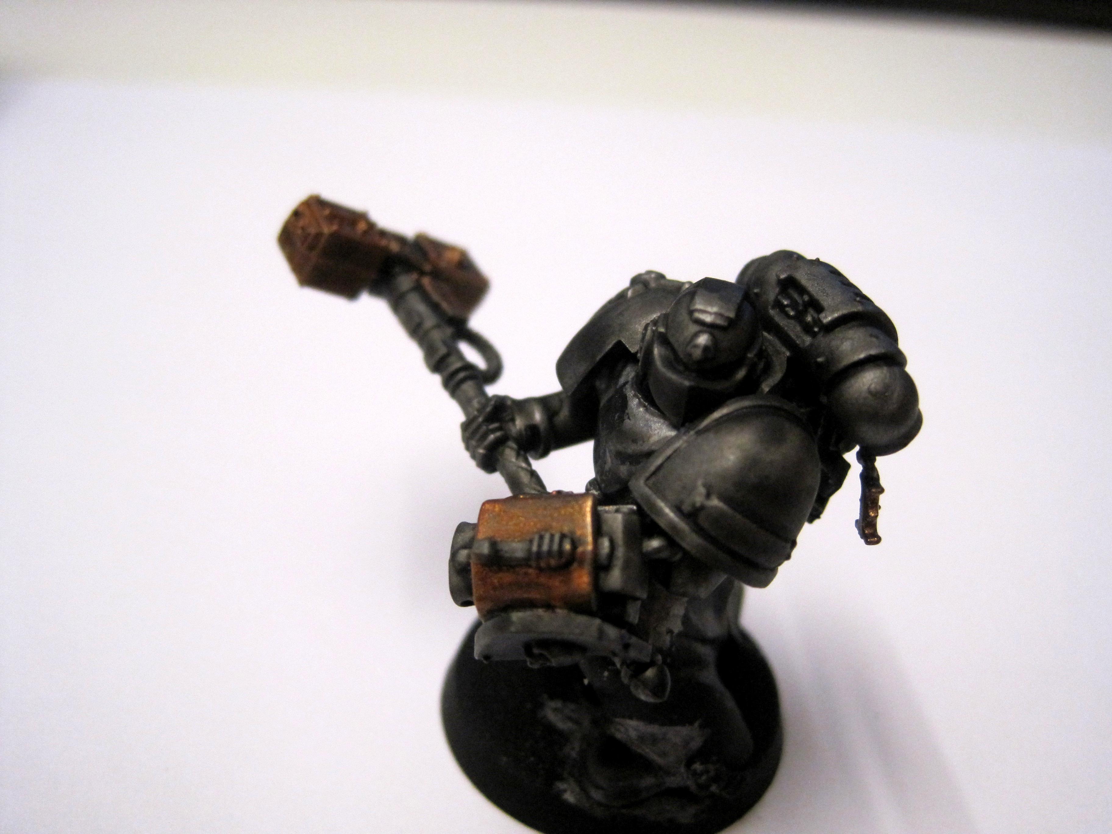 Grey Knight robe/hammer WIP