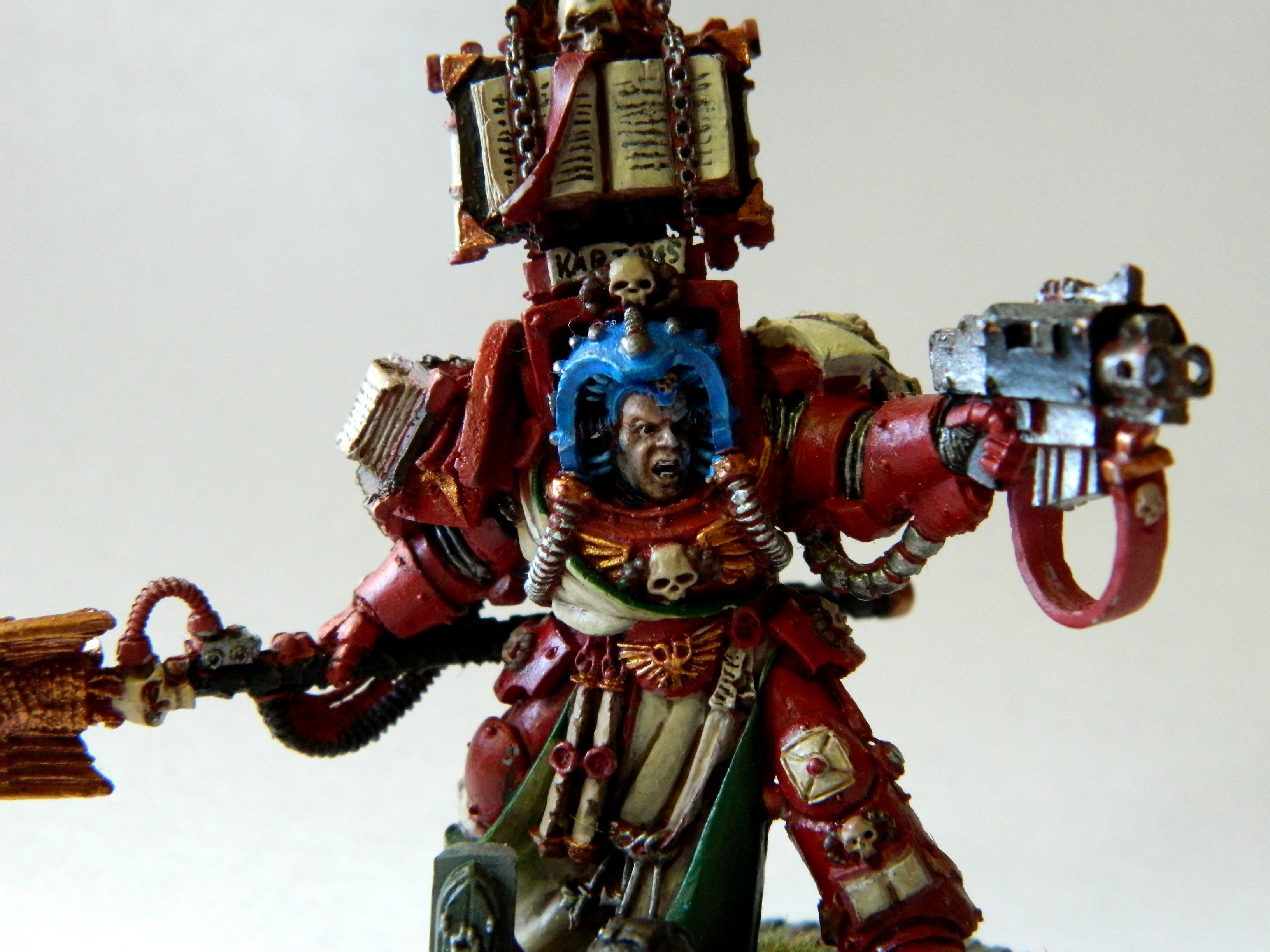 Blood, Librarian, Raven, Terminator Armor