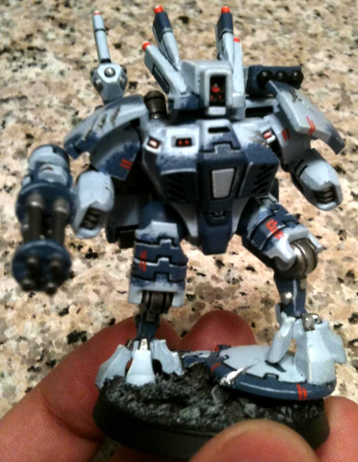Commander, Conversion, Crisis Battlesuit, Tau, Warhammer 40,000
