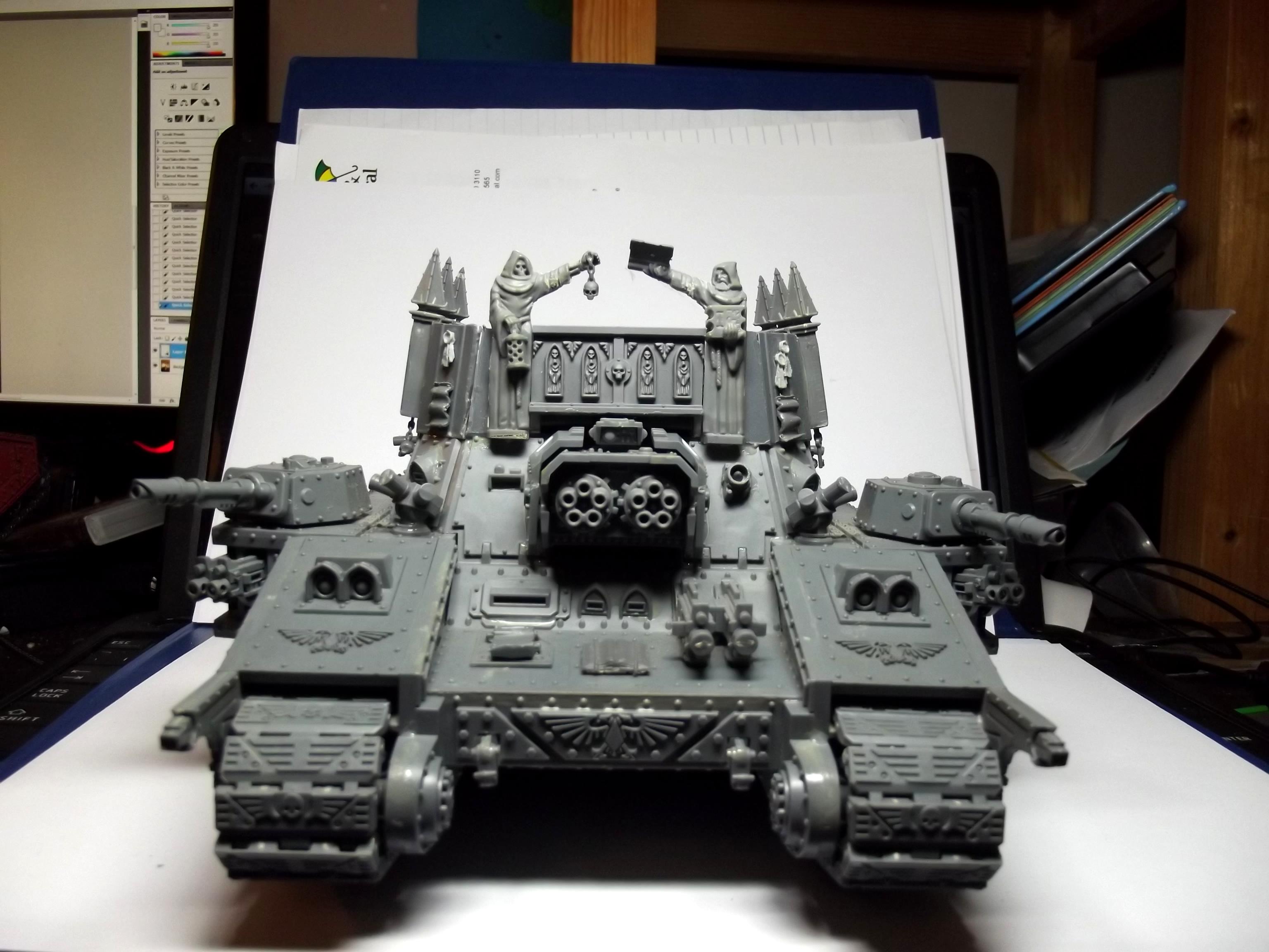 Kit Bash, Sisters Of Battle, Super-heavy, Tank