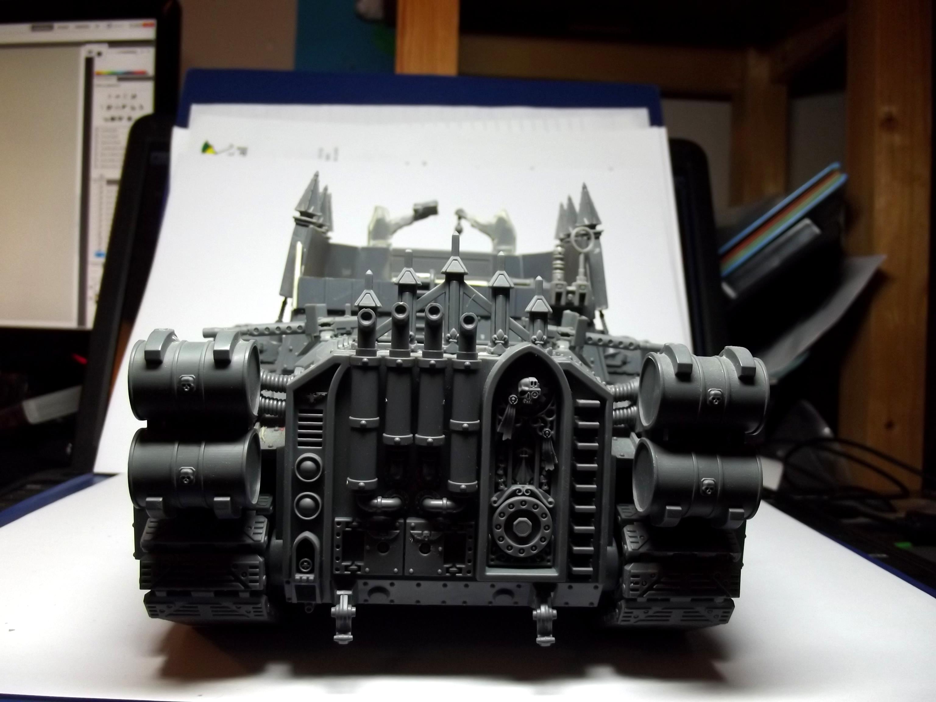 Kit Bash, Sisters Of Battle, Super-heavy, Tank
