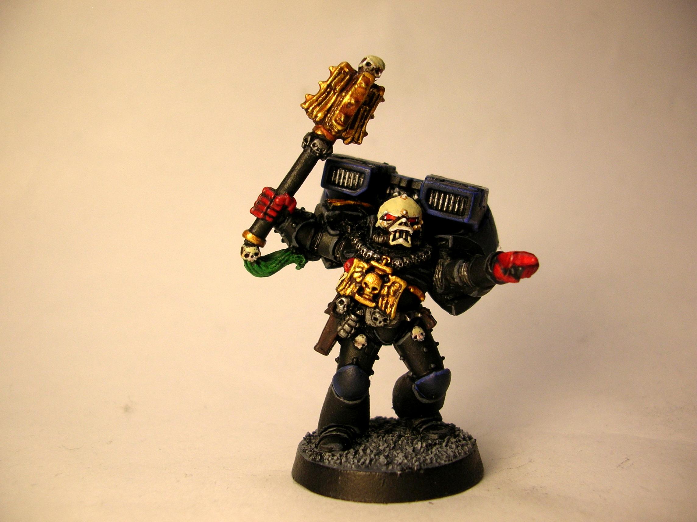 Chaplain, Crimson Fists, Space Marines