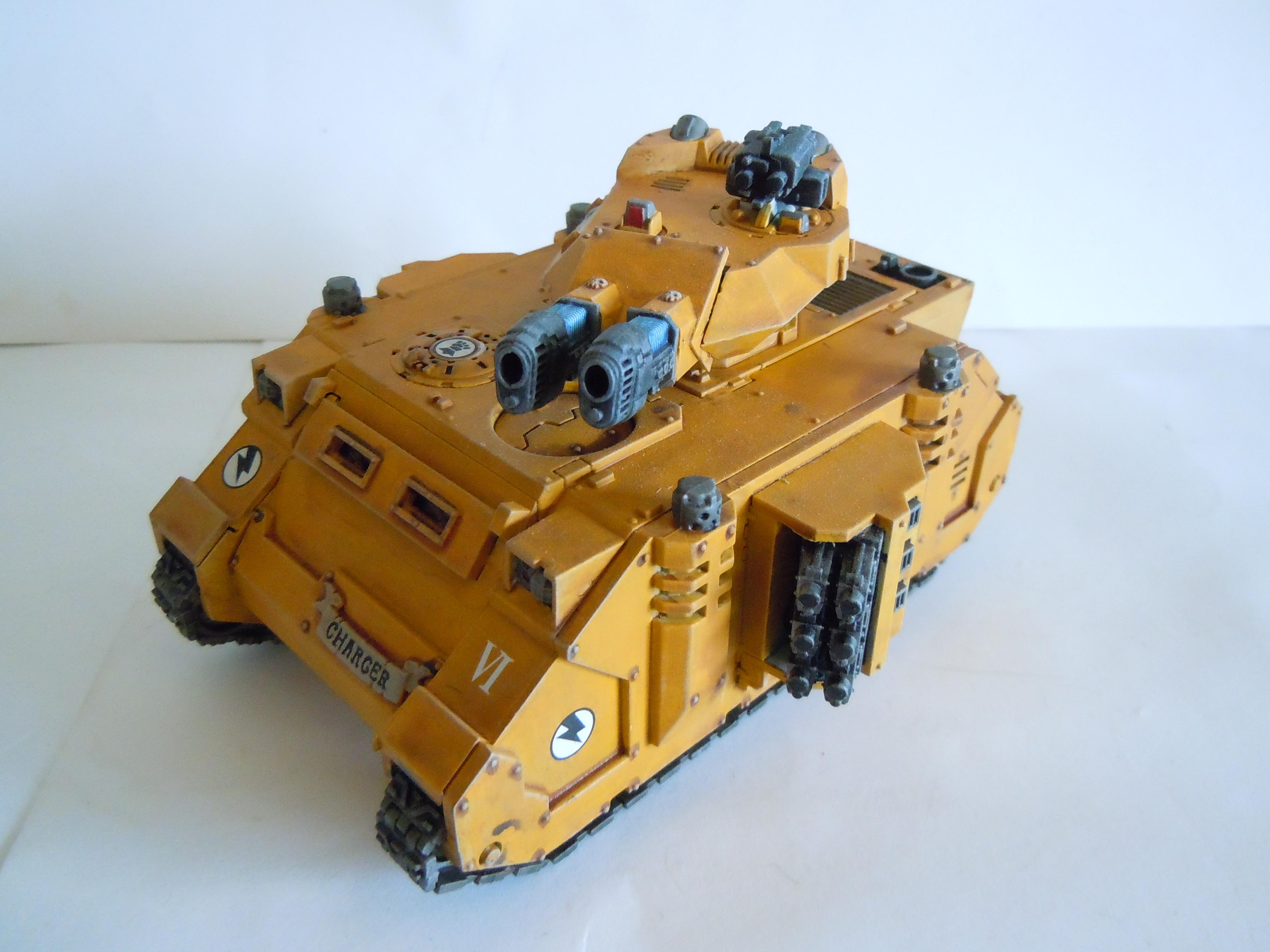 Charger, Imperial Fists, Plasma Cannons, Predator, Space Marines, Tank
