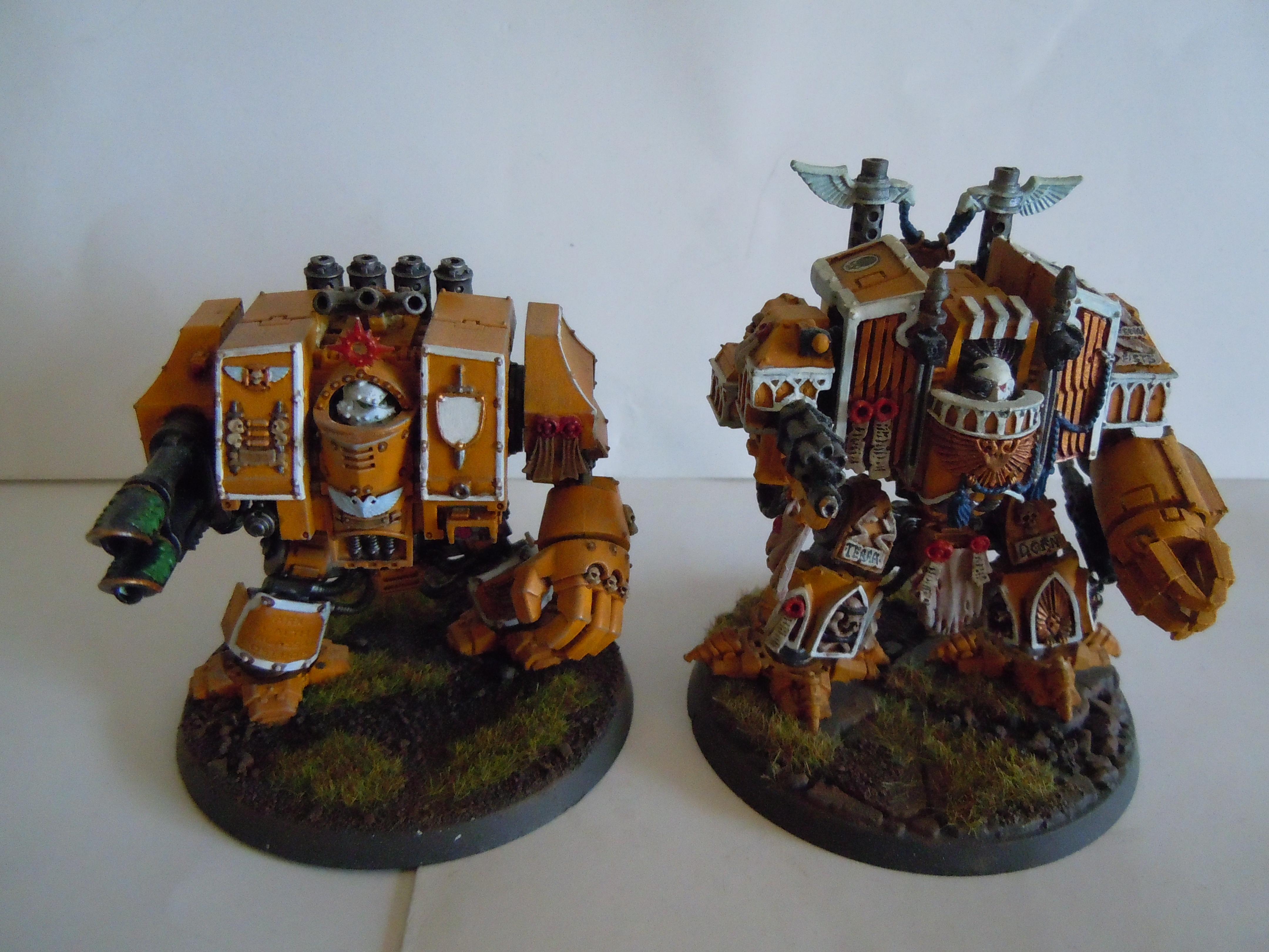 Dreadnought, Imperial Fists, Space Marines, Venerable