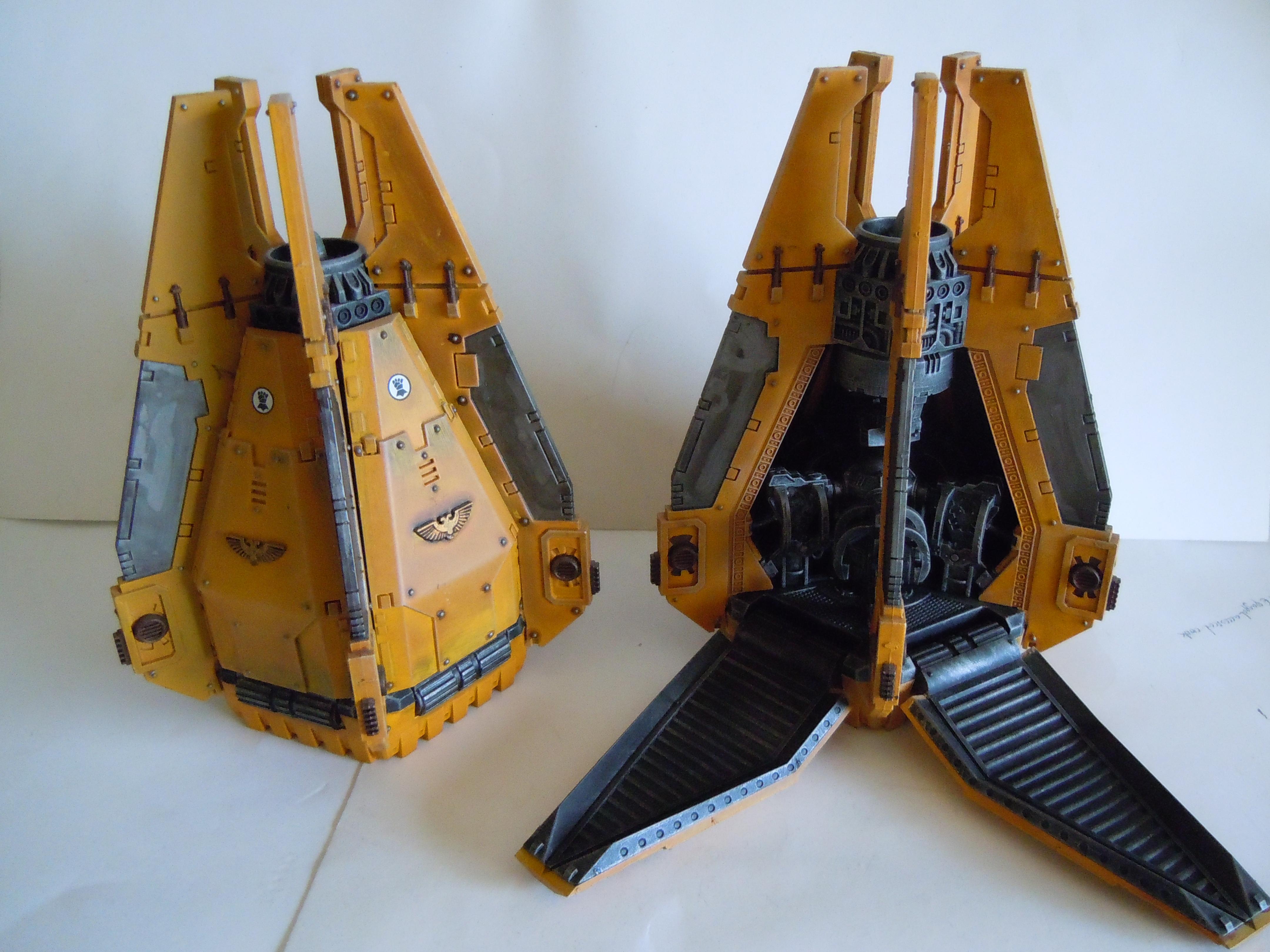 Drop Pod, Imperial Fists, Space Marines
