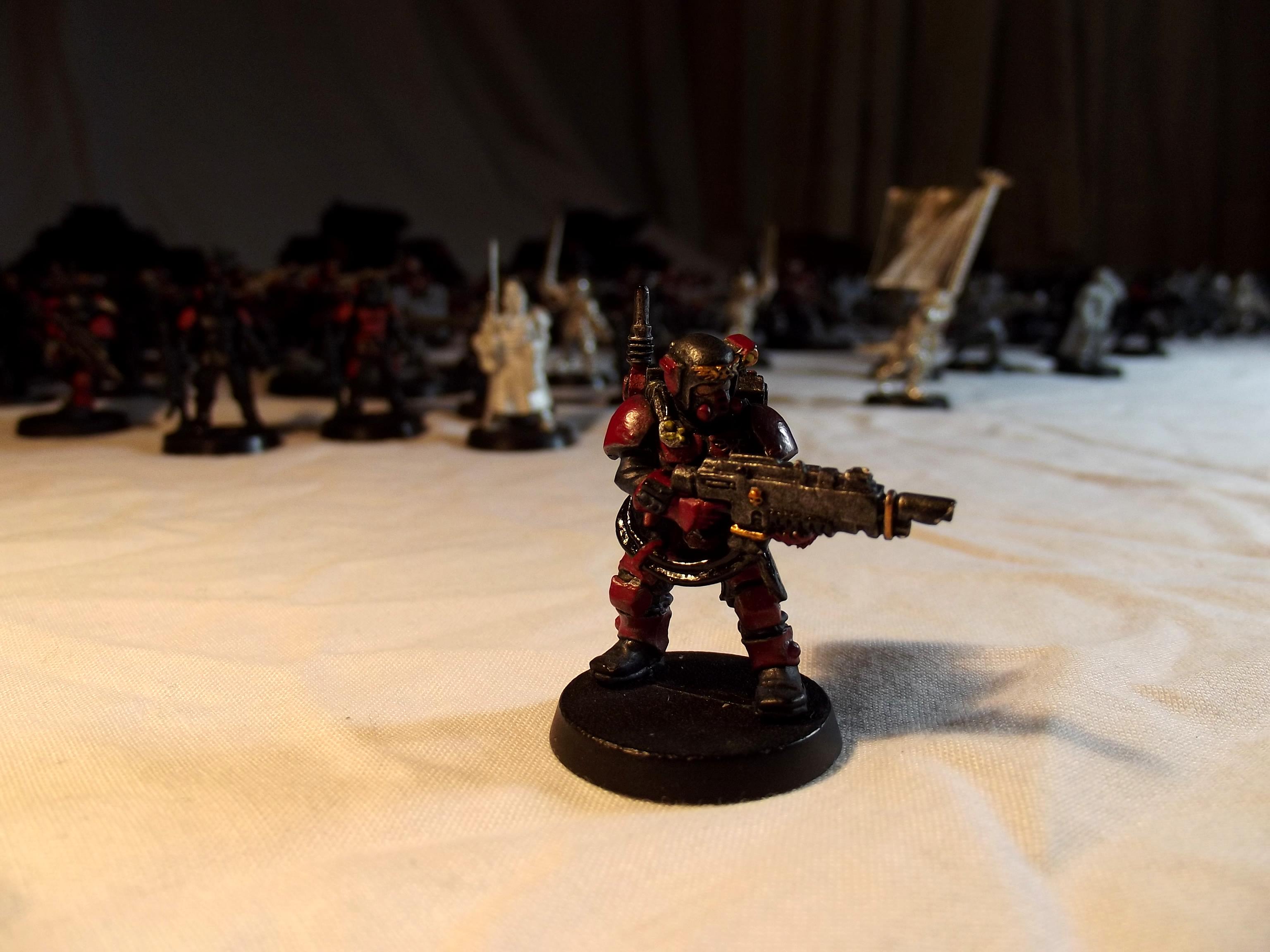 Imperial Guard, Kasrkin, Schola Progenium, Storm Troopers, Warhammer 40,000