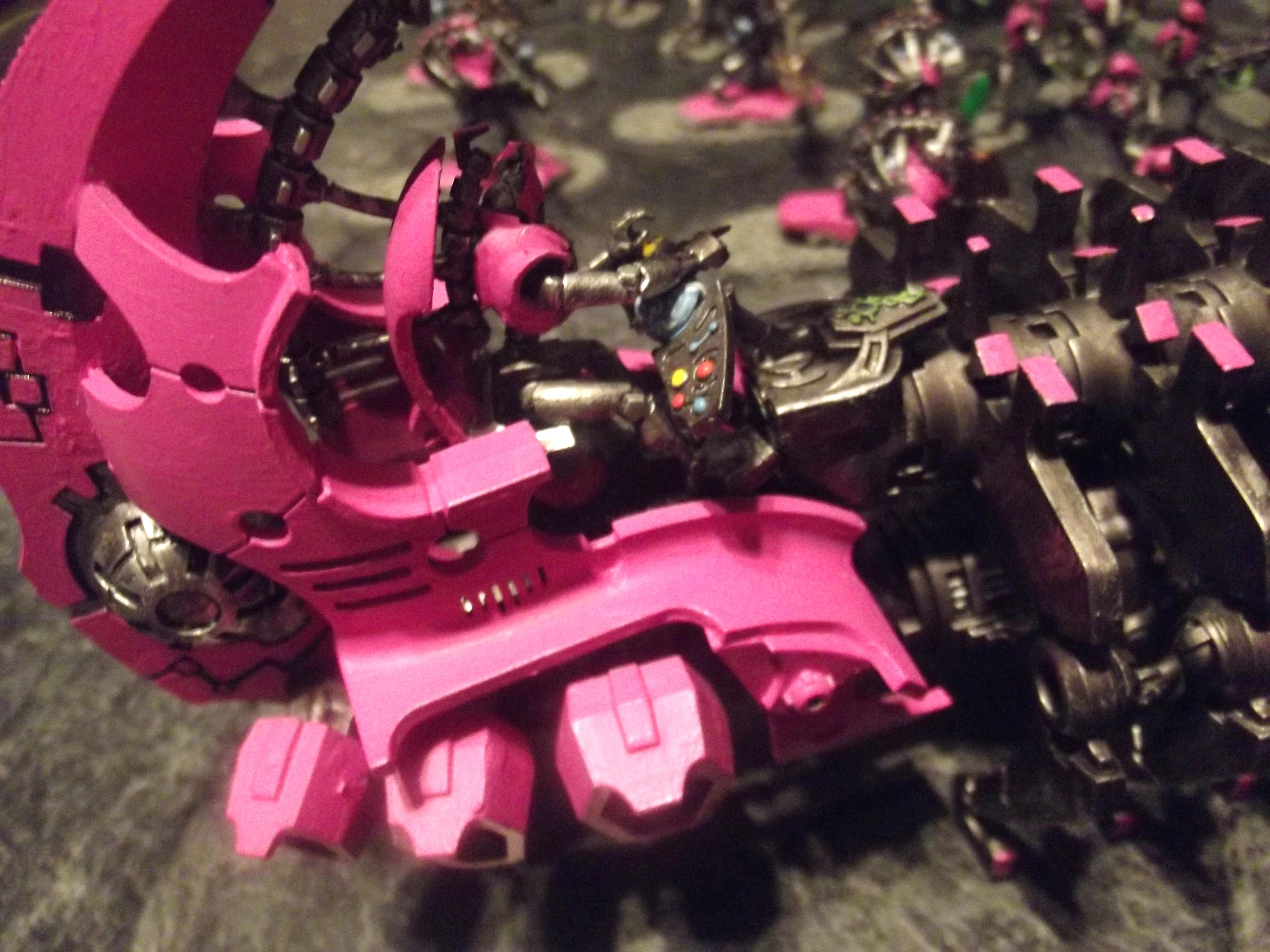 Army, Barge, Detail, Necrons, Pink, Warhammer 40,000
