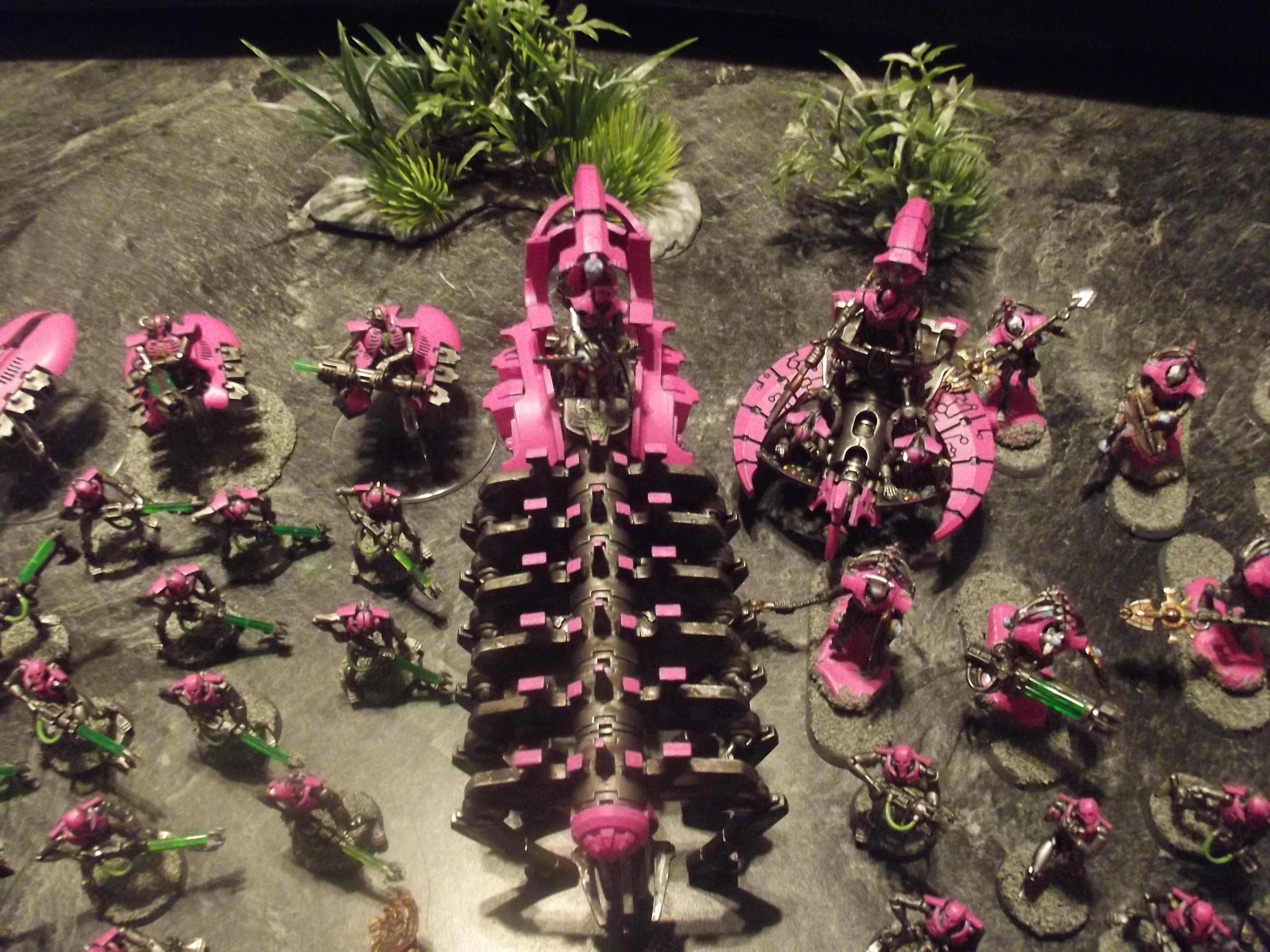 Annihilation, Army, Barge, Necrons, Pink, Warhammer 40,000