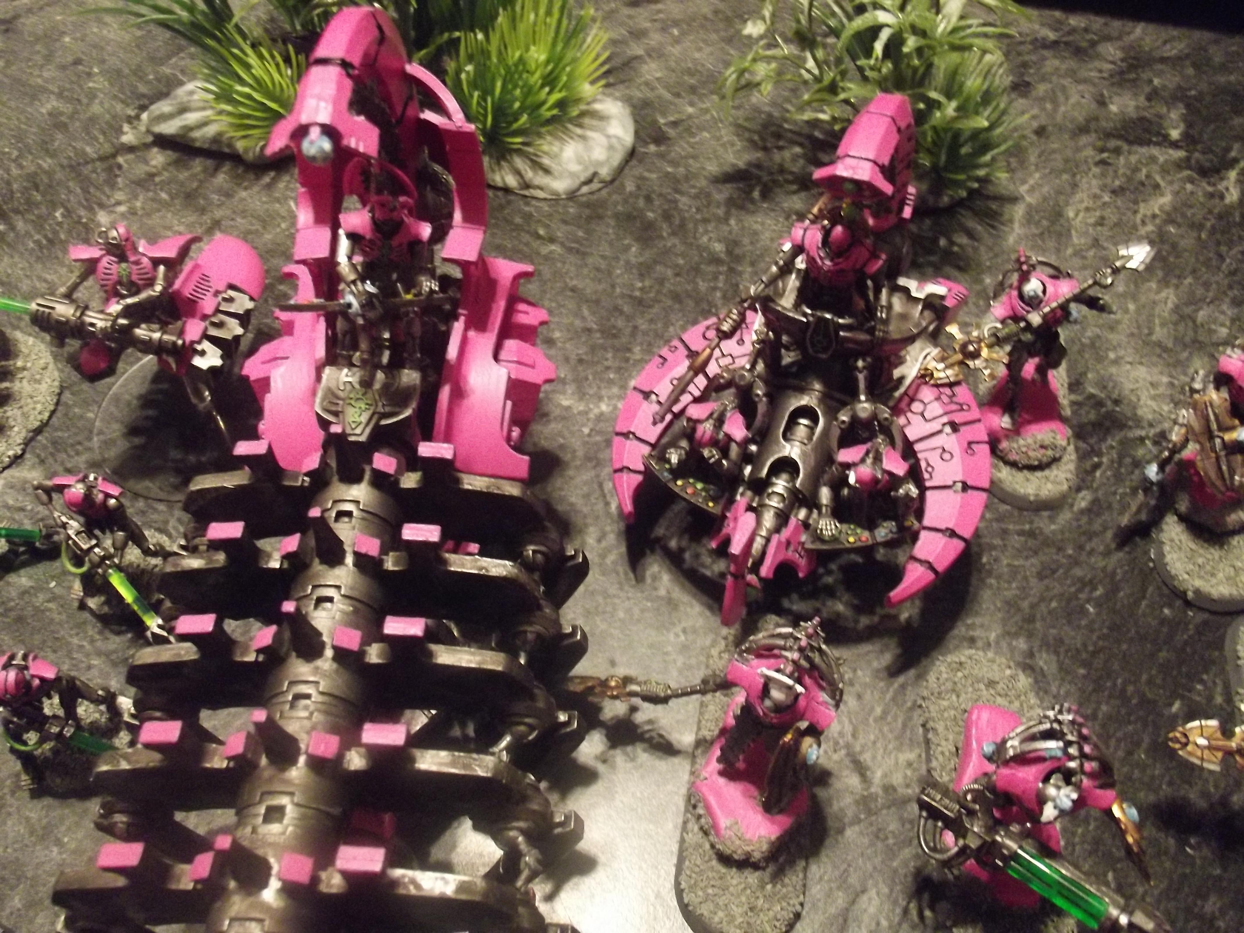 Annihilation, Army, Barge, Command, Detail, Necrons, Pink, Warhammer 40,000