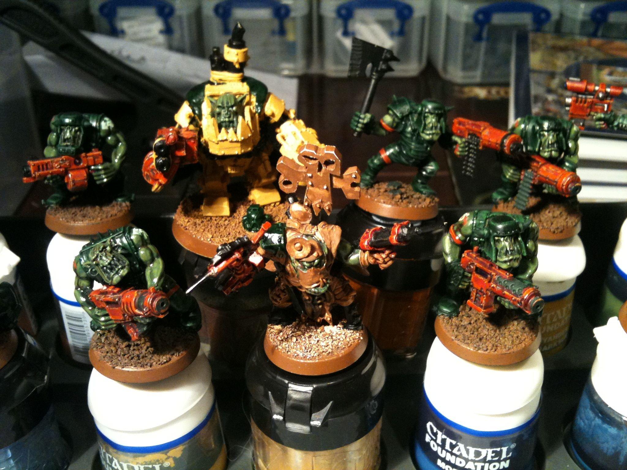 Da Dark Angelz, Orks, Shoota, Work In Progress