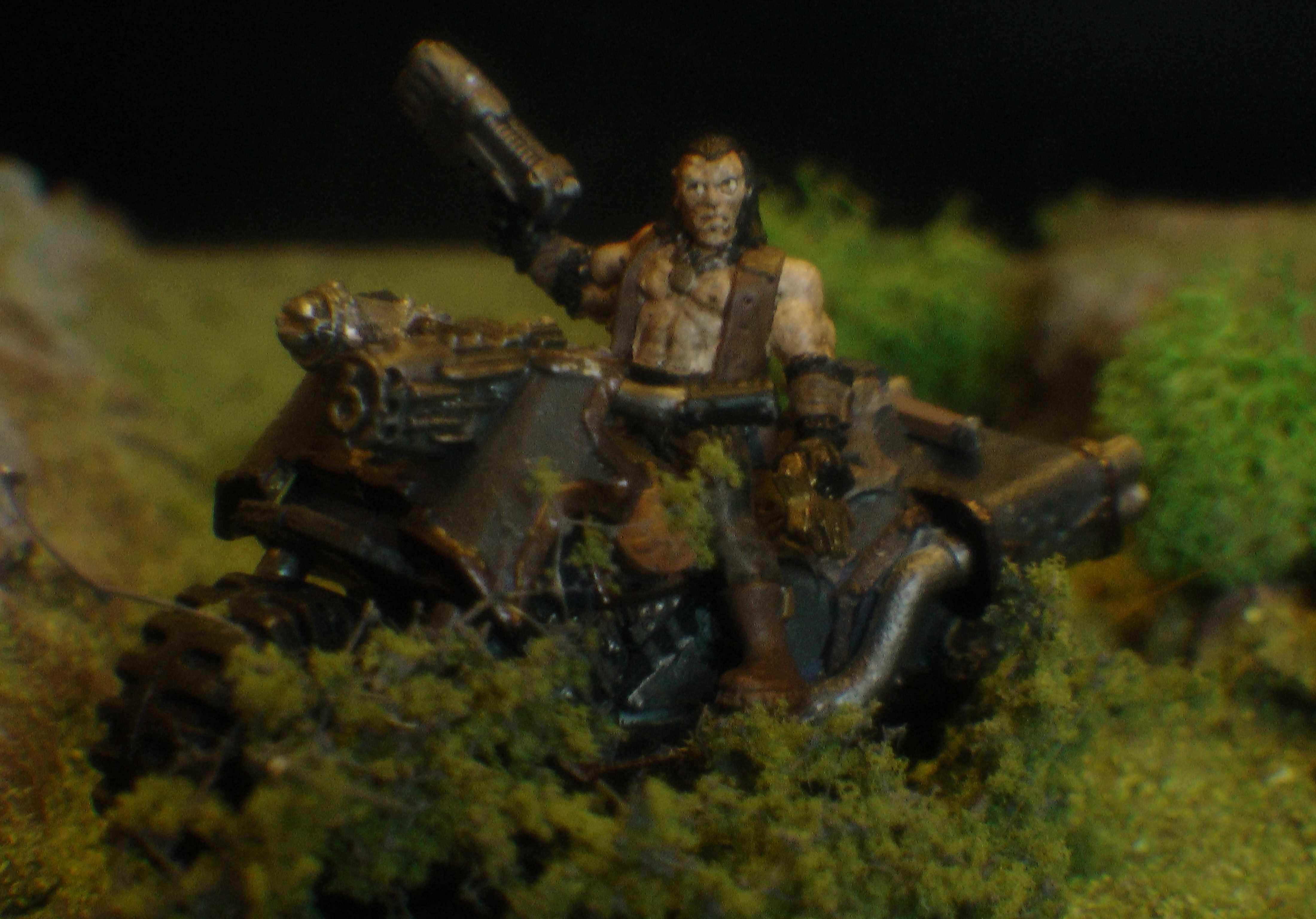 Chosen Thrall on Bike