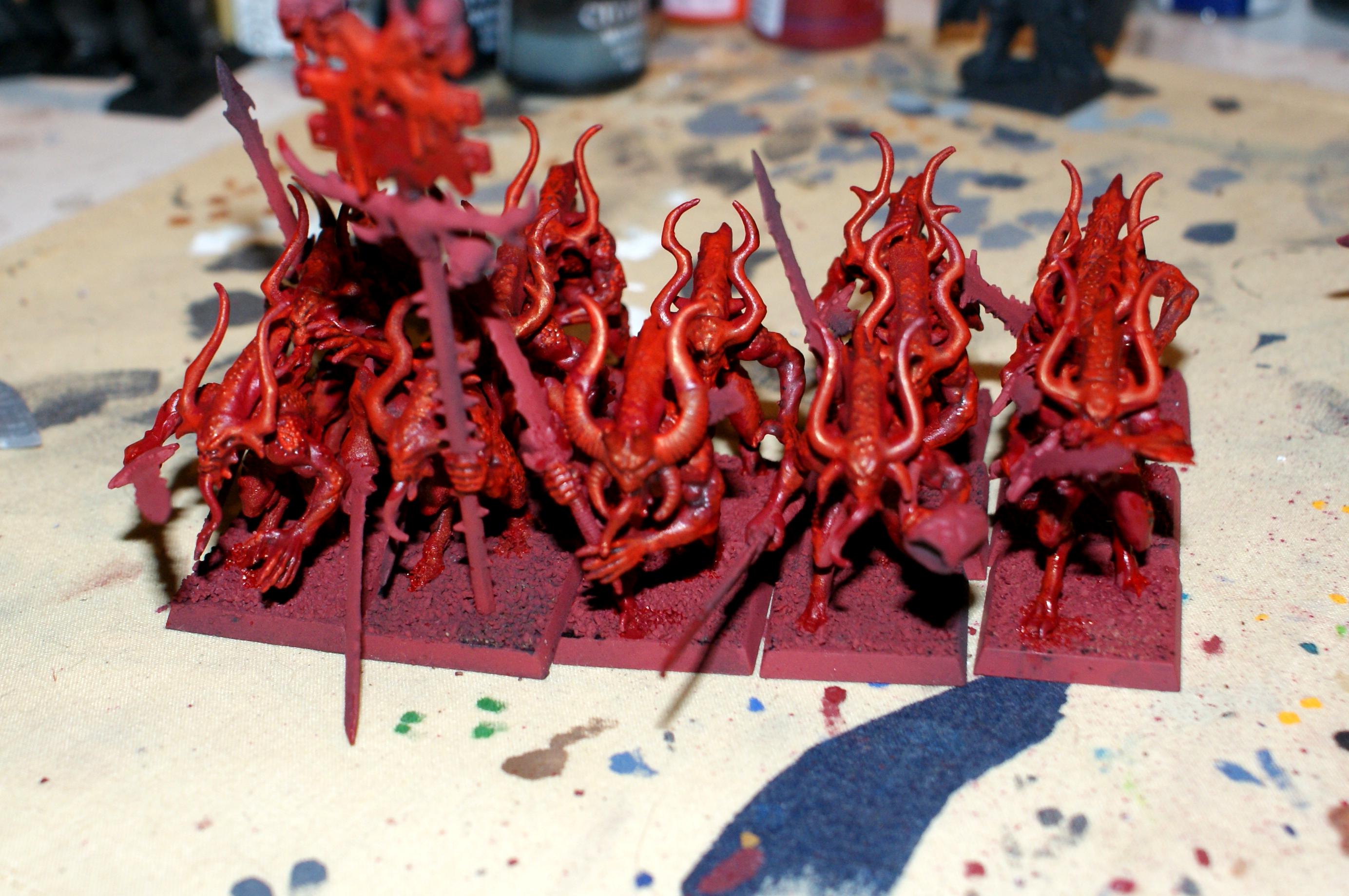Bloodletters Of Khorne, Work In Progress