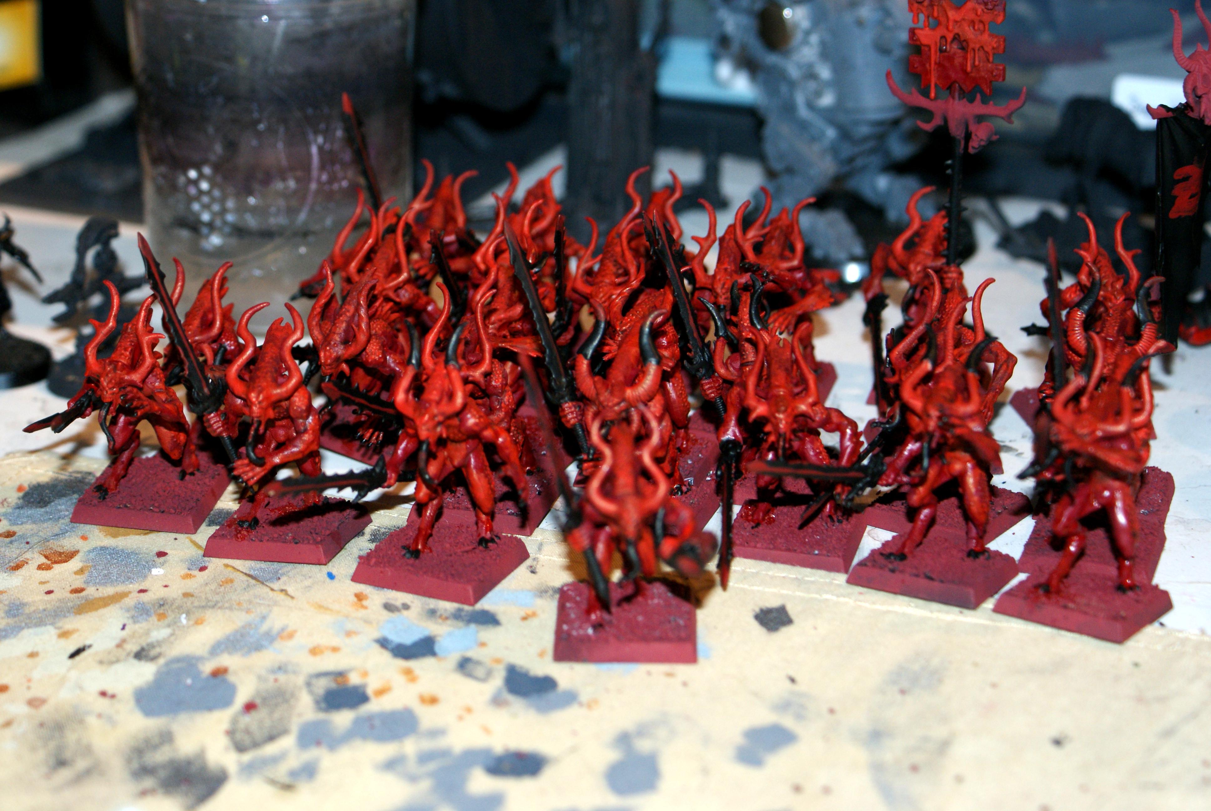 Bloodletters Of Khorne, Work In Progress