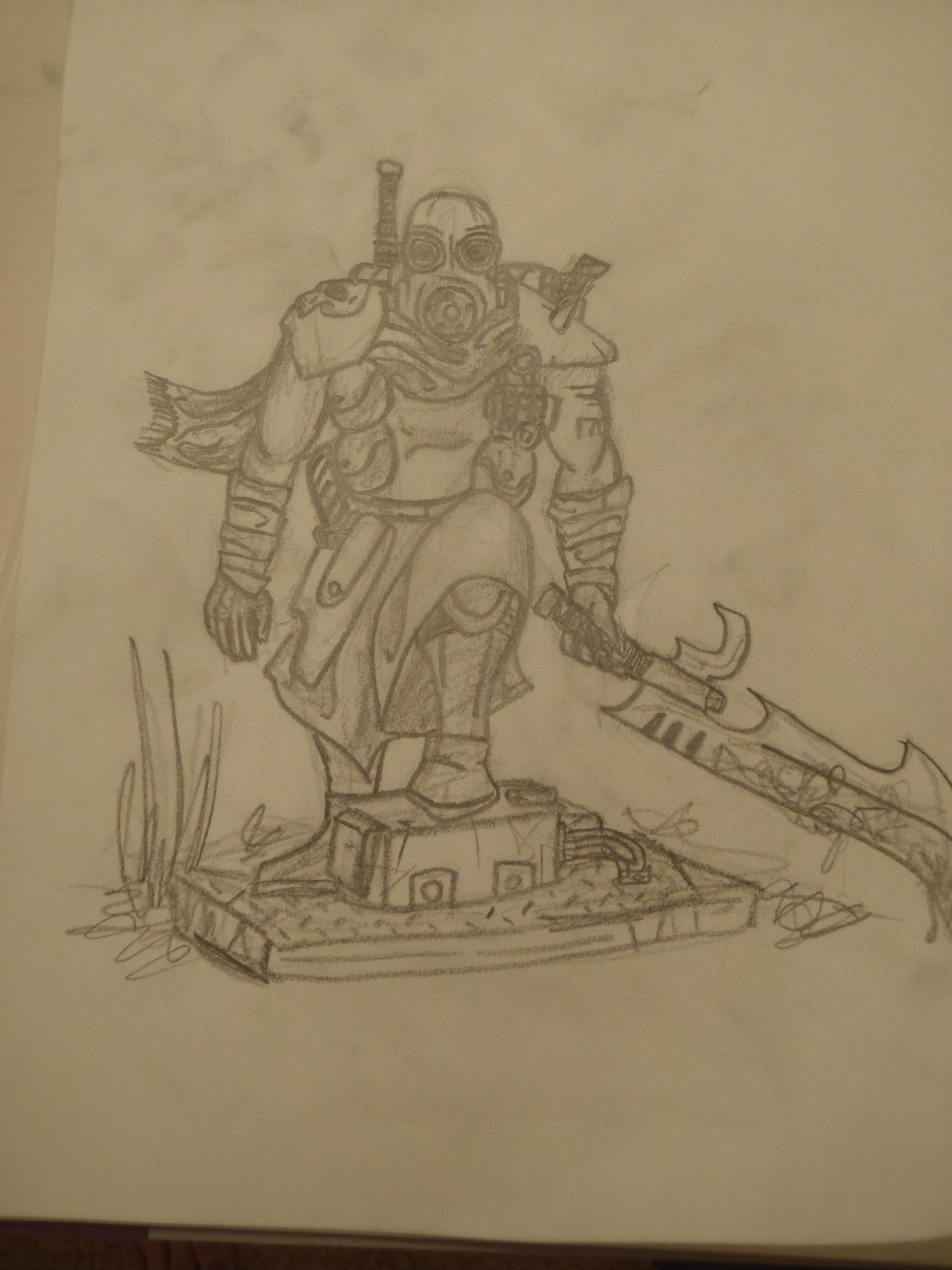 Mister Coop Eustis drawn by Rogue Wolves