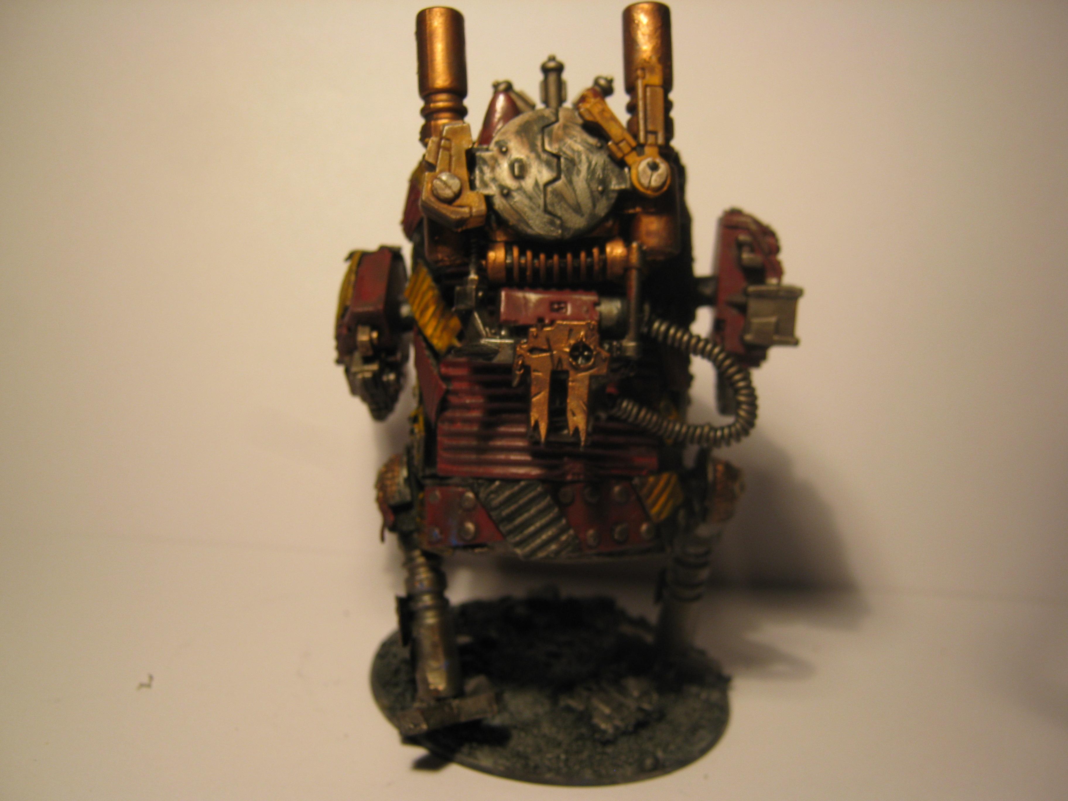Deff Dread, Evil Sunz, Killy, Orks, Scratch Build, Warhammer 40,000