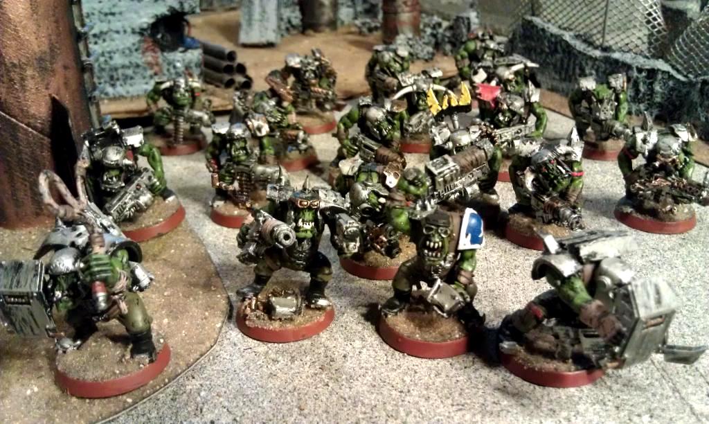 Ard Boyz, Bad Moons, Orks, Shootas, Warhammer 40,000