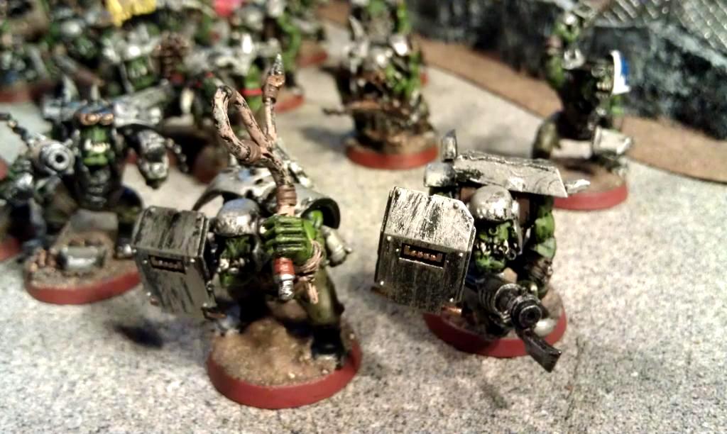 Ard Boyz, Bad Moons, Orks, Shootas, Warhammer 40,000