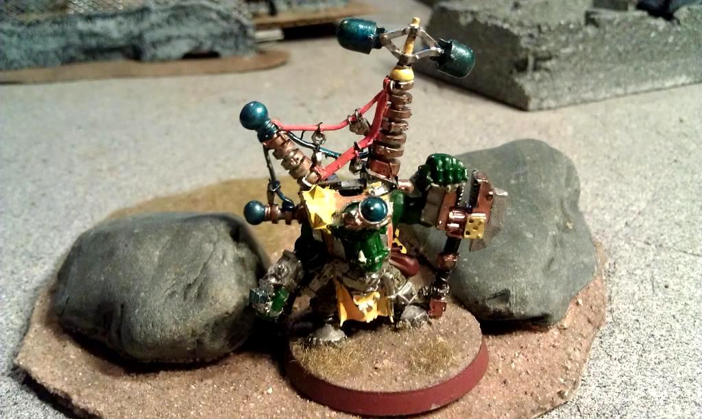 Bad Moons, Big Mek, Kustom Force Field, Orks, Warhammer 40,000