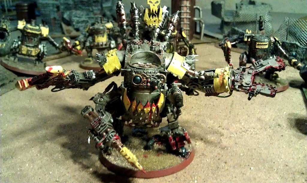 Bad Moons, Deff Dread, Orks, Warhammer 40,000