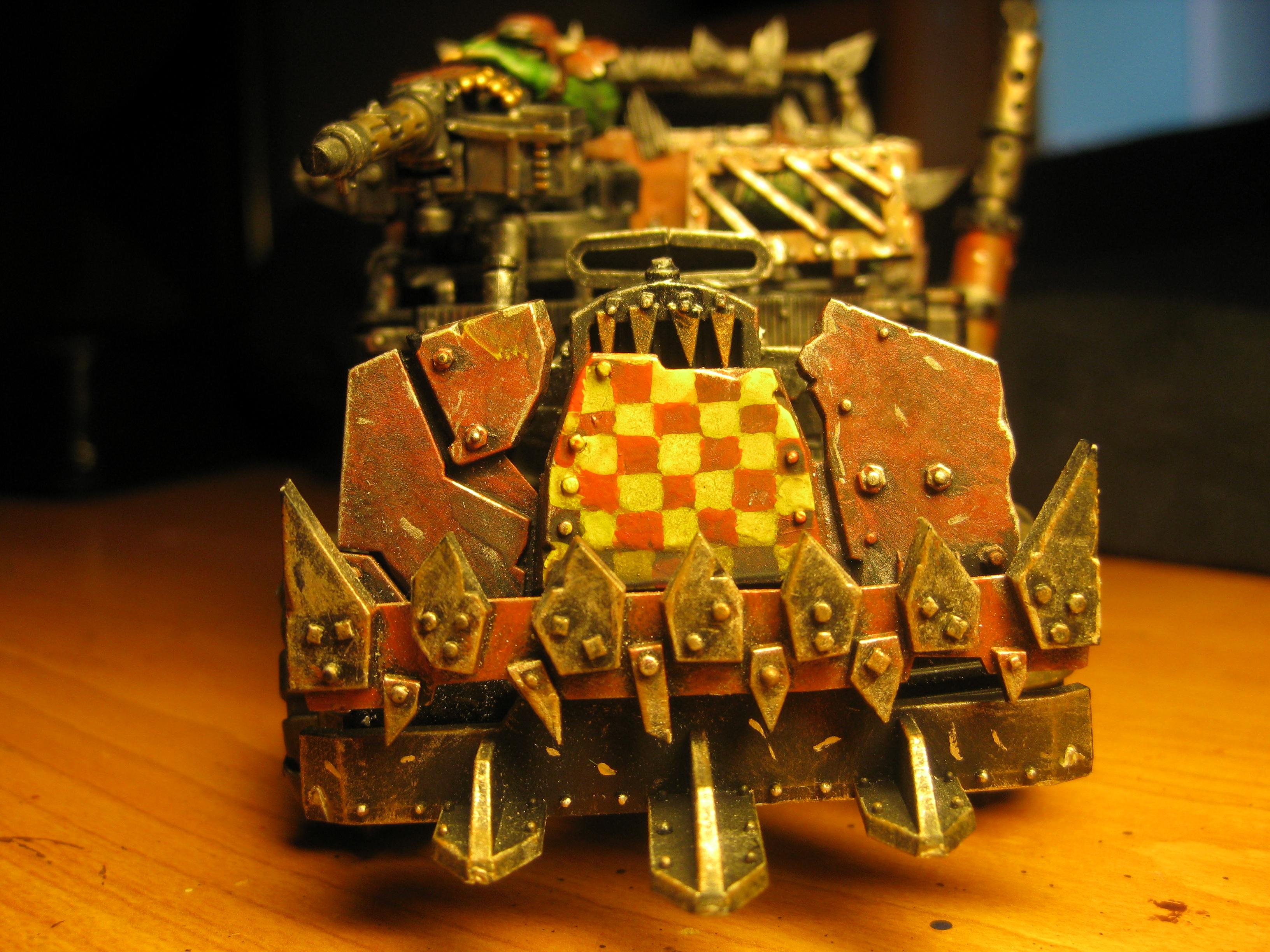 Evil Sunz, Orks, Red, Transport, Trukk