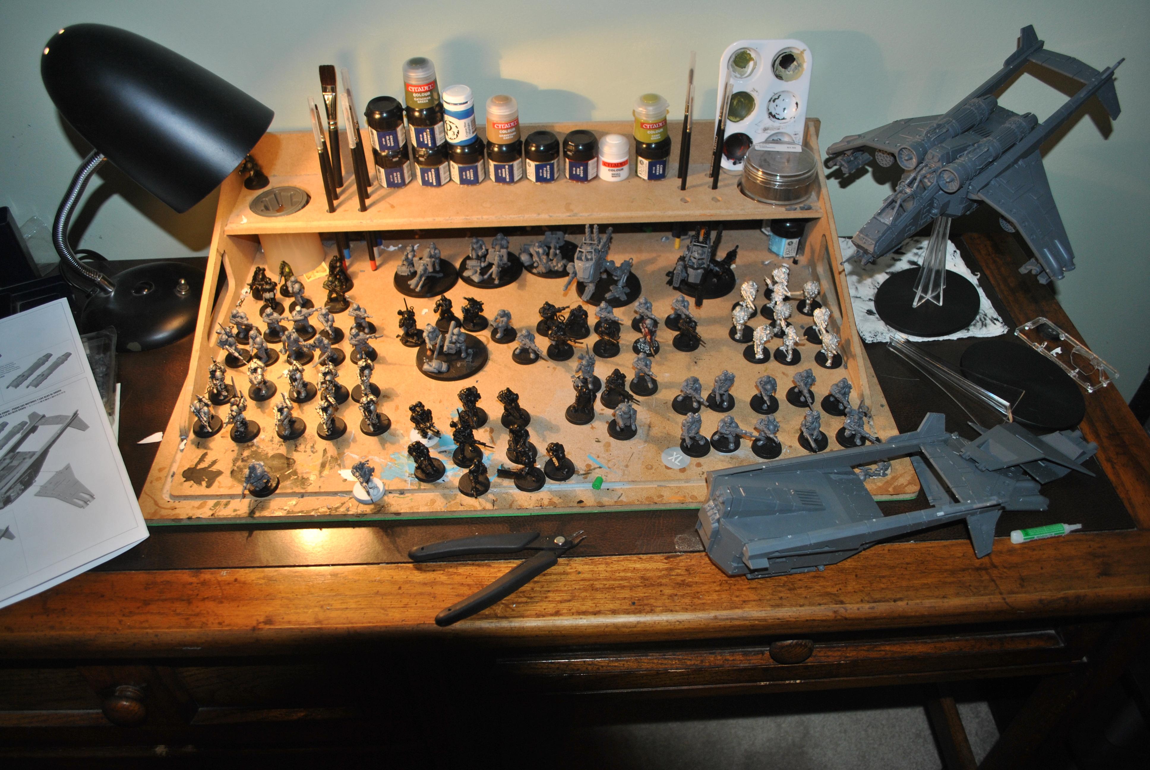 Whole army so far and a unfinished valk I am working on right now