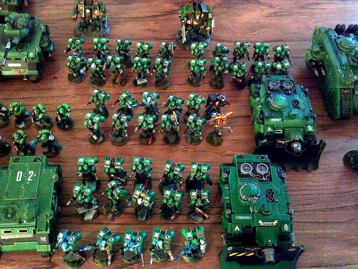 Army, Aurora Chapter, Space Marines, Warhammer 40,000