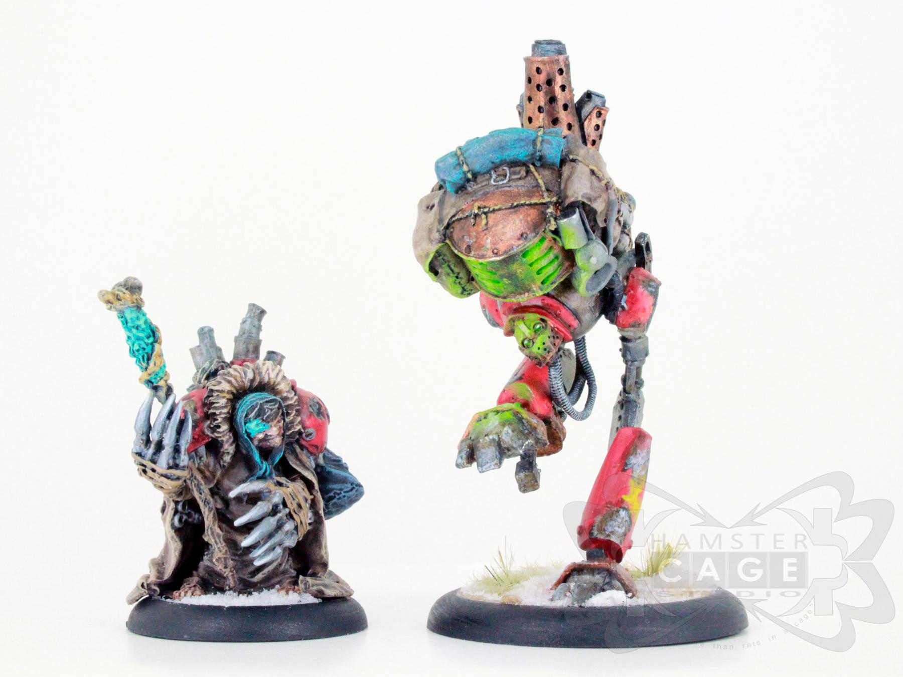 Cygnar, Khador, Old Witch, Scrapjack, Warmachine