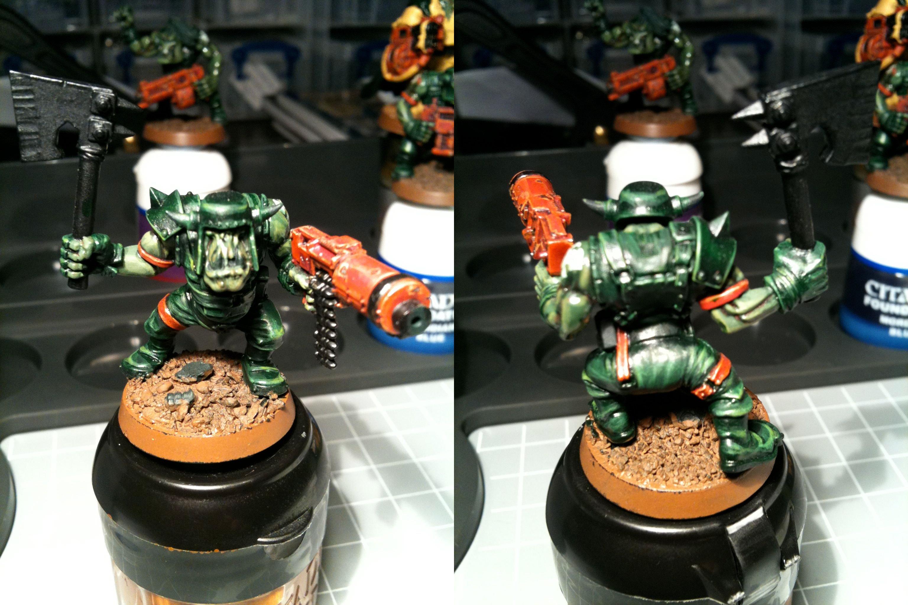 Da Dark Angelz, Orks, Shoota, Work In Progress