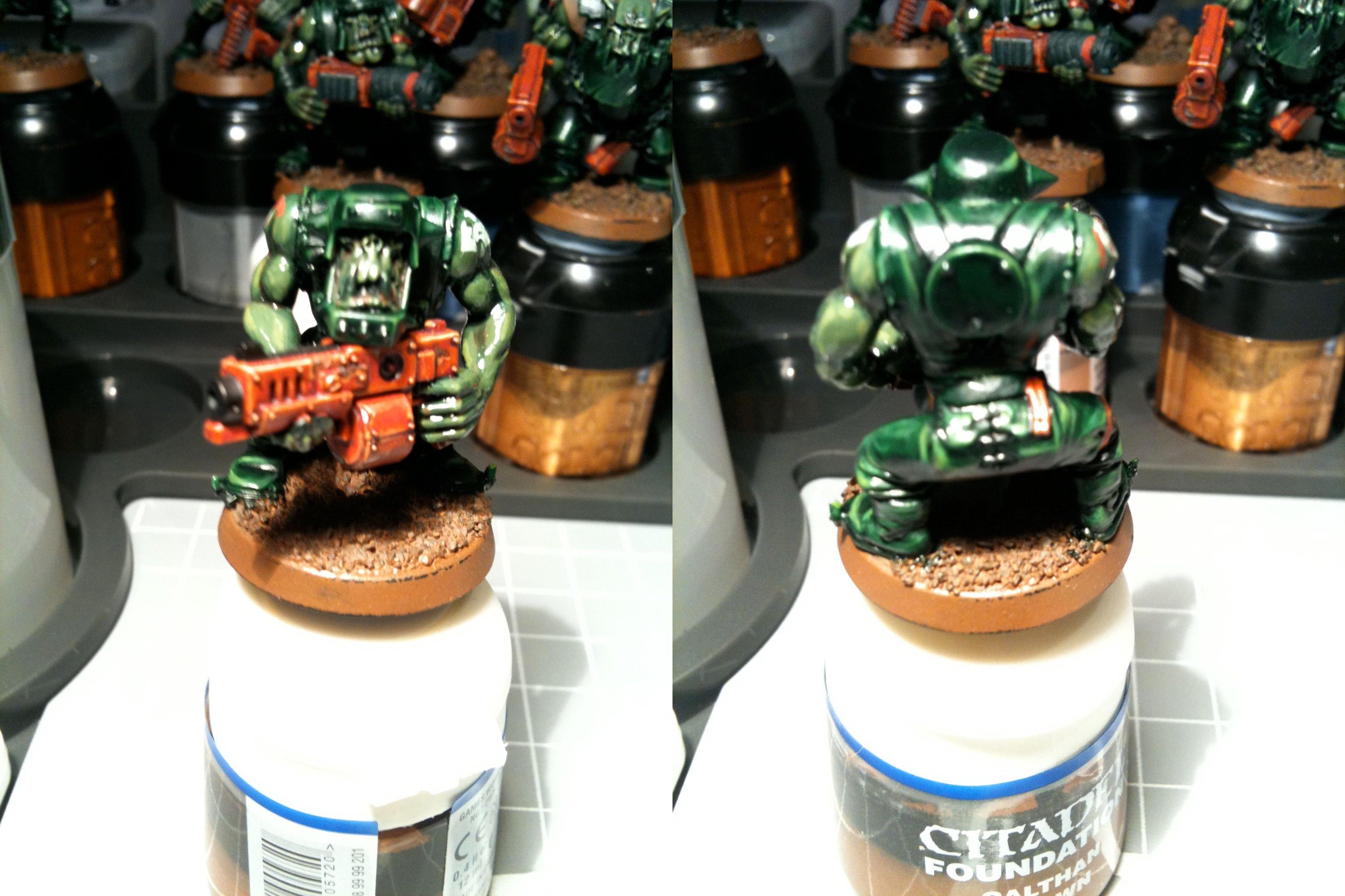 Da Dark Angelz, Orks, Shoota, Work In Progress