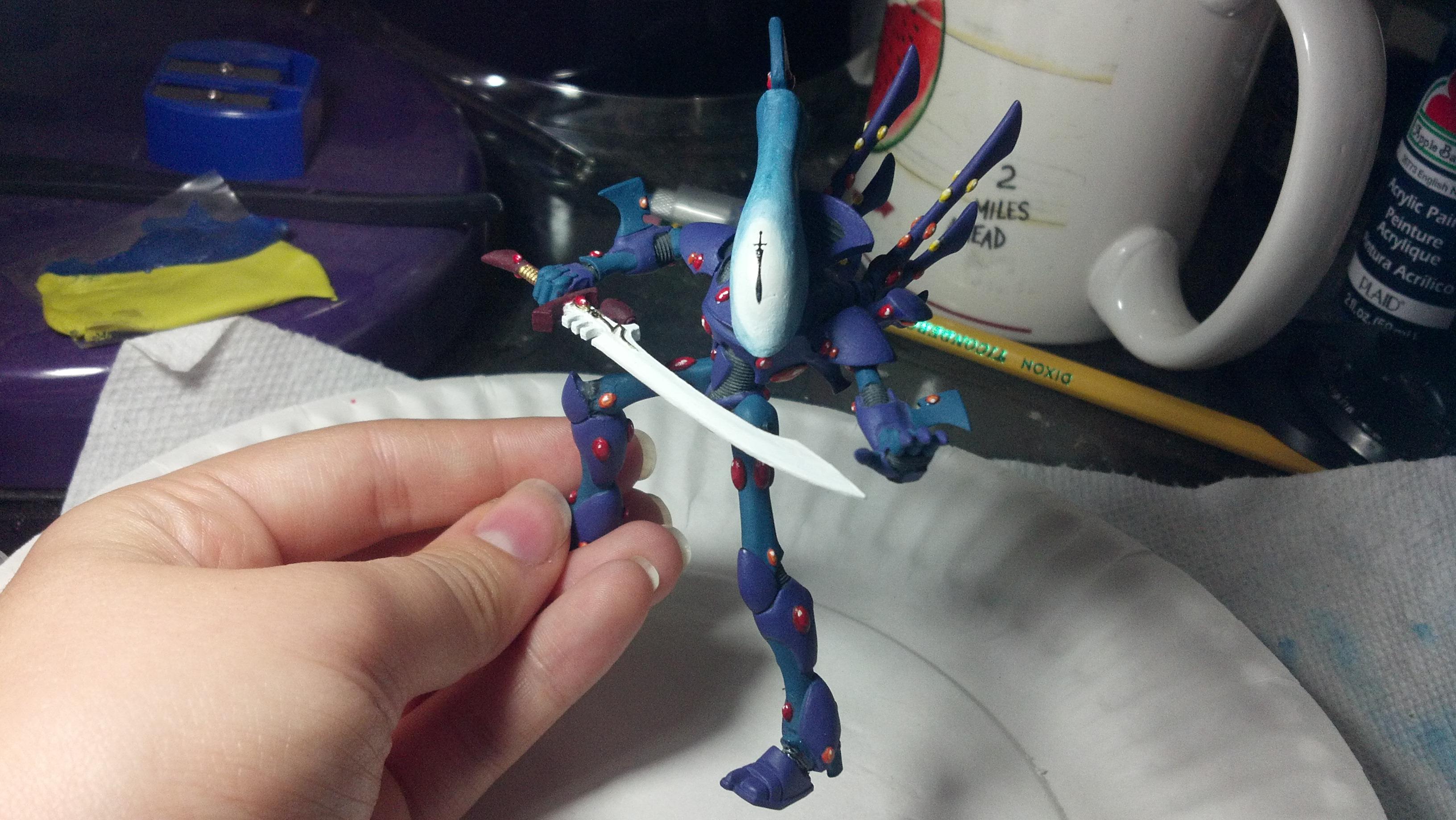 Eldar, Warhammer 40,000, Work In Progress, Wraithlord