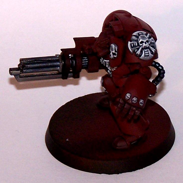 Assault Cannon, Space Marines, Terminator Armor, Terminator With Assault Cannon