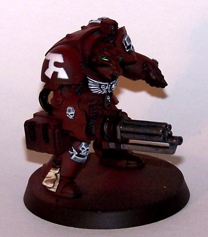 Assault Cannon, Space Marines, Terminator Armor, Terminator With Assault Cannon
