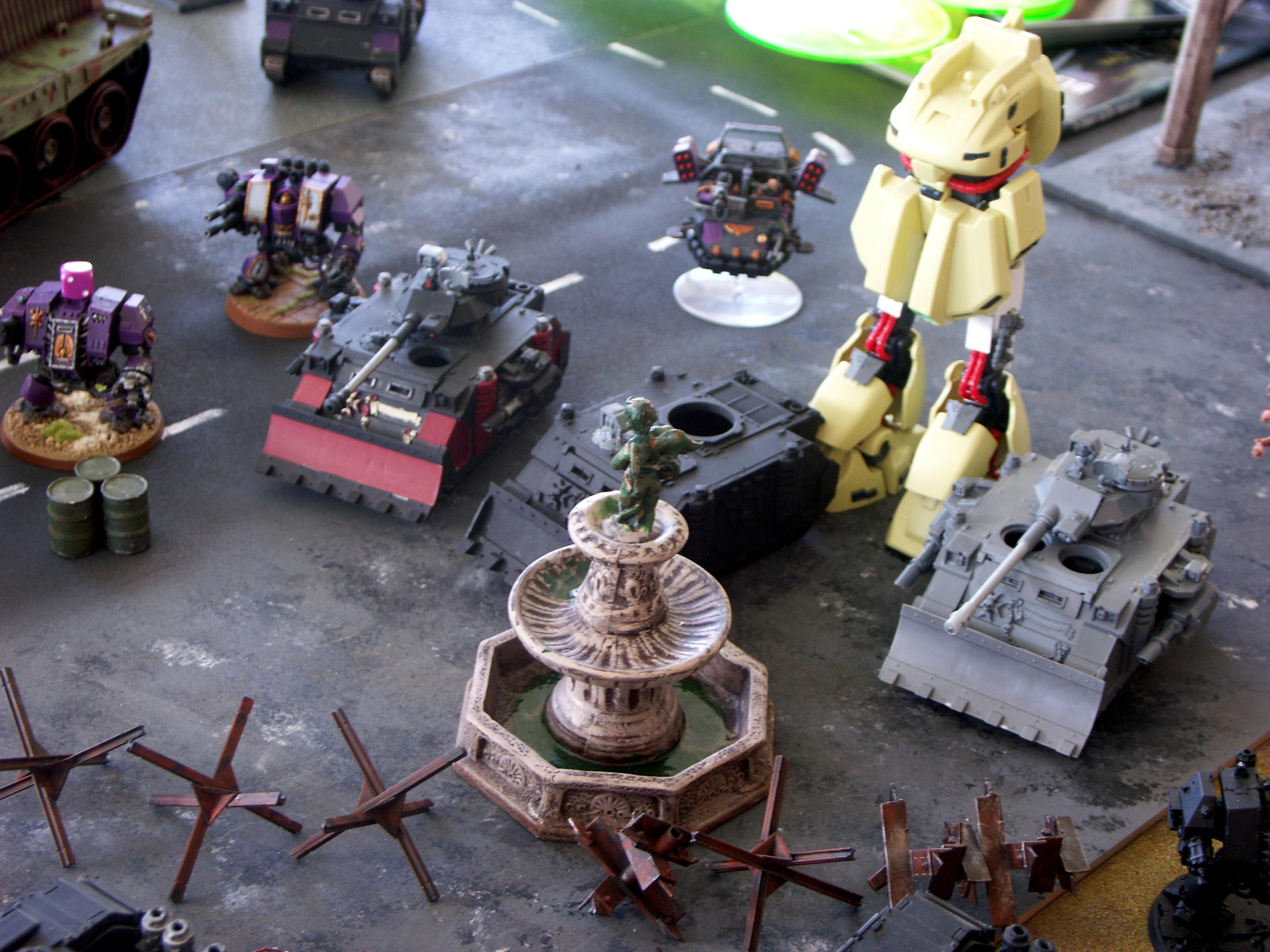 Apocalypse, Battle, Battle Report, Black Templars, Chaos, Dark Eldar, Orks, Space Marines, Space Wolves