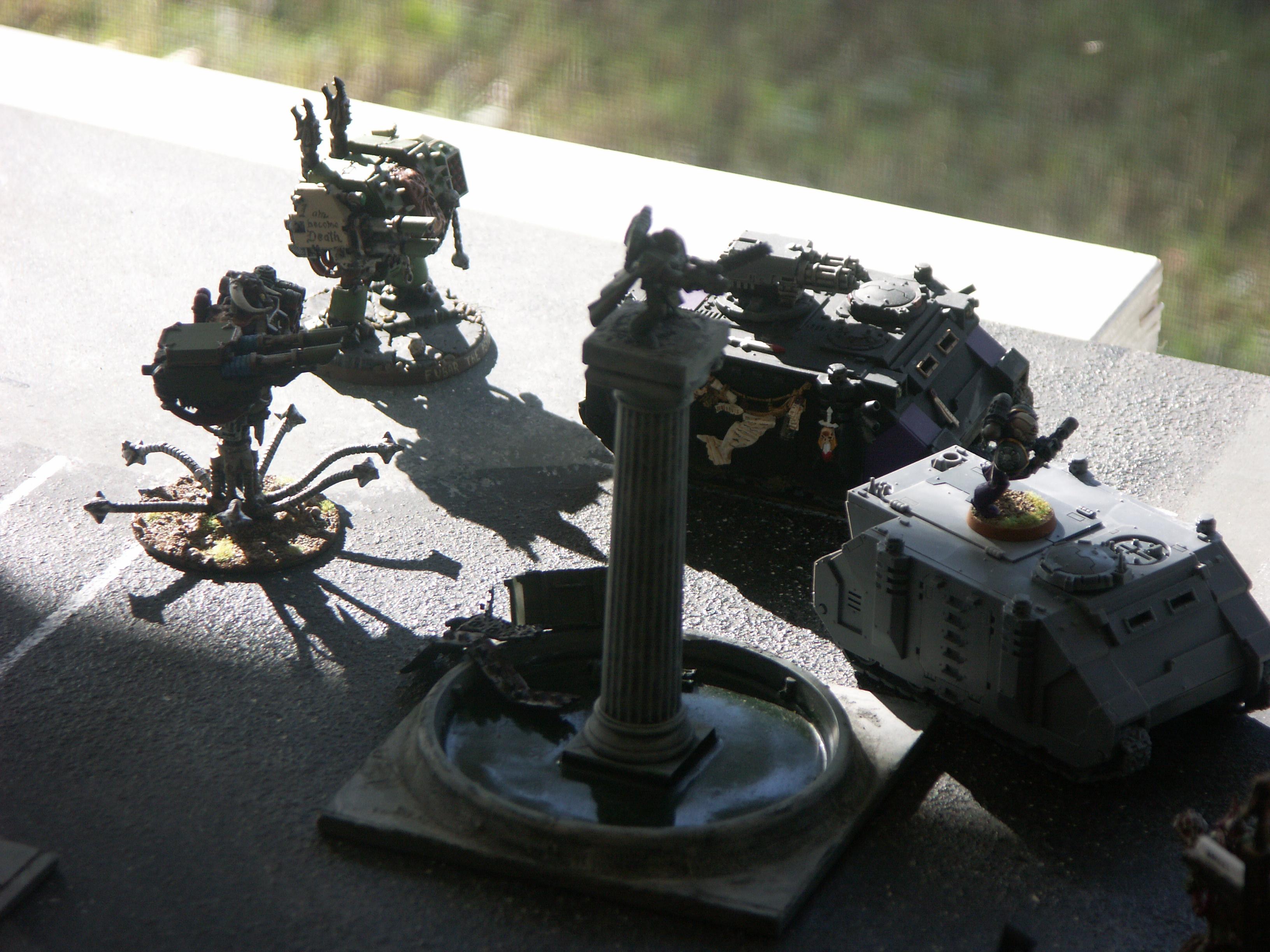 Apocalypse, Battle, Battle Report, Black Templars, Chaos, Dark Eldar, Orks, Space Marines, Space Wolves