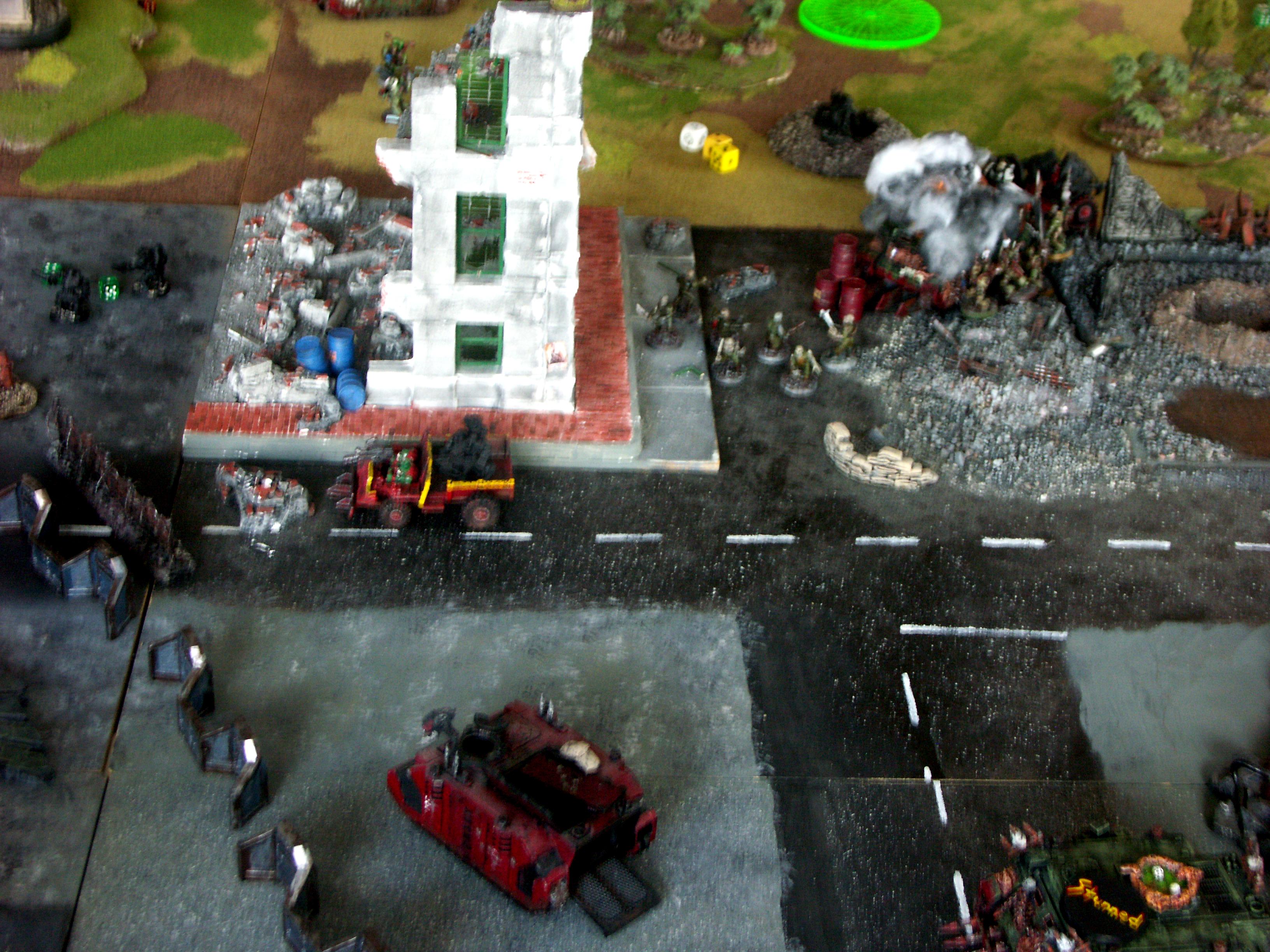 Apocalypse, Battle, Battle Report, Black Templars, Chaos, Dark Eldar, De, Orks, Space Marines