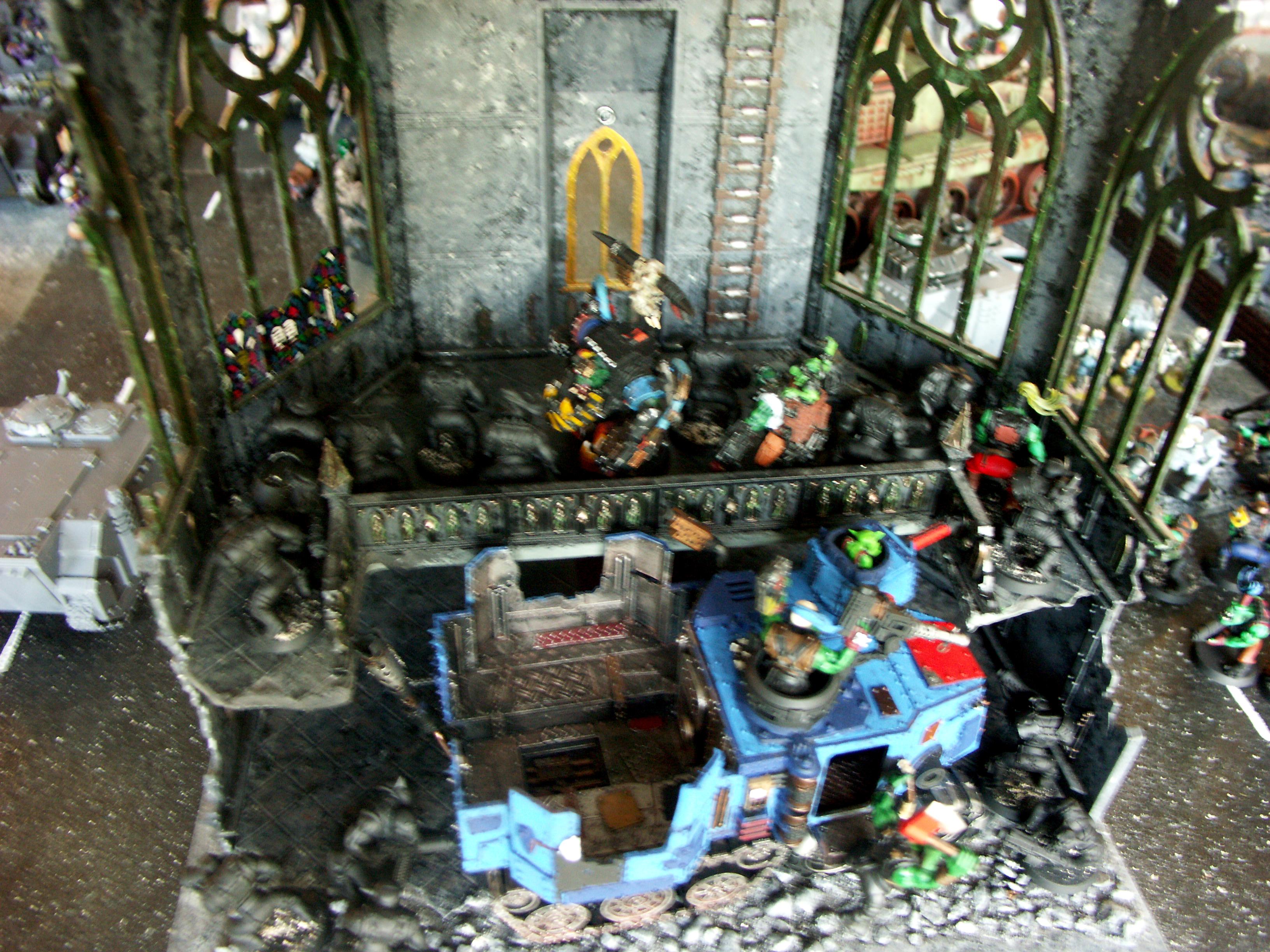 Apocalypse, Battle, Battle Report, Black Templars, Chaos, Dark Eldar, De, Orks, Space Marines