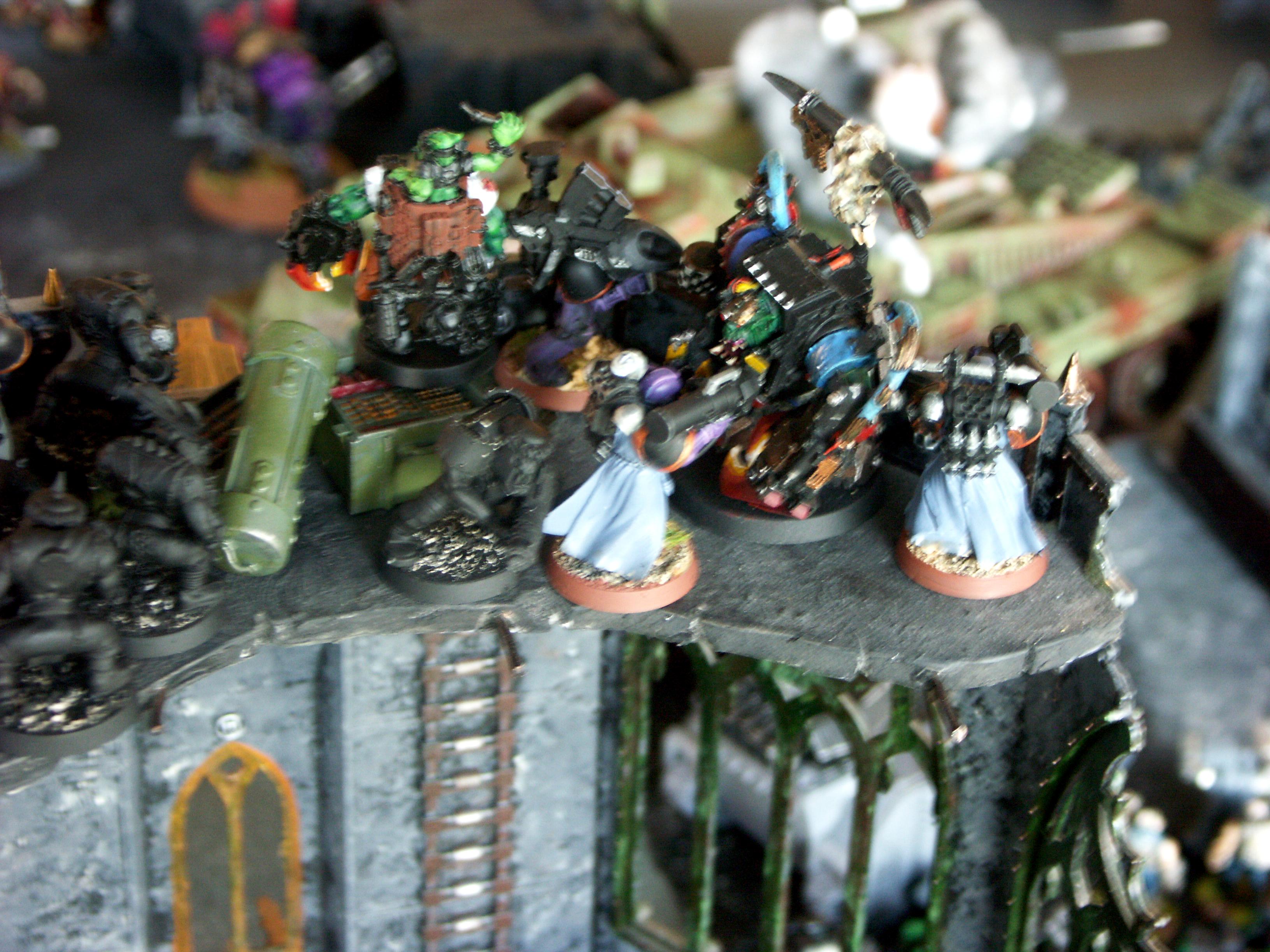 Apocalypse, Battle, Battle Report, Black Templars, Chaos, Dark Eldar, De, Orks, Space Marines