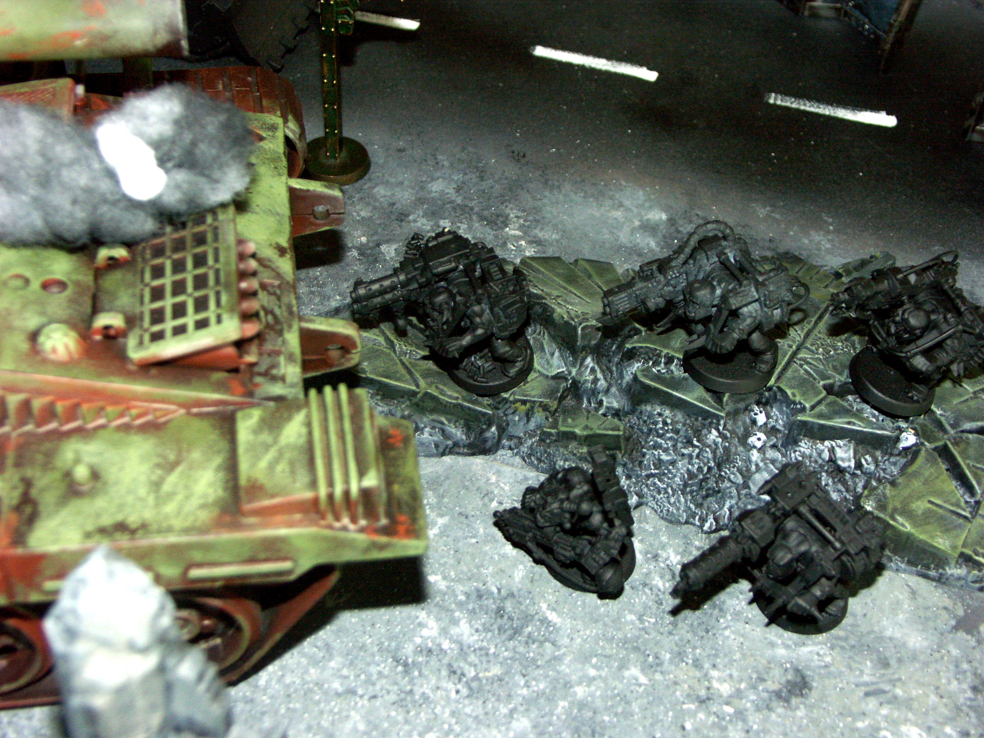 Apocalypse, Battle, Battle Report, Black Templars, Chaos, Dark Eldar, De, Orks, Space Marines