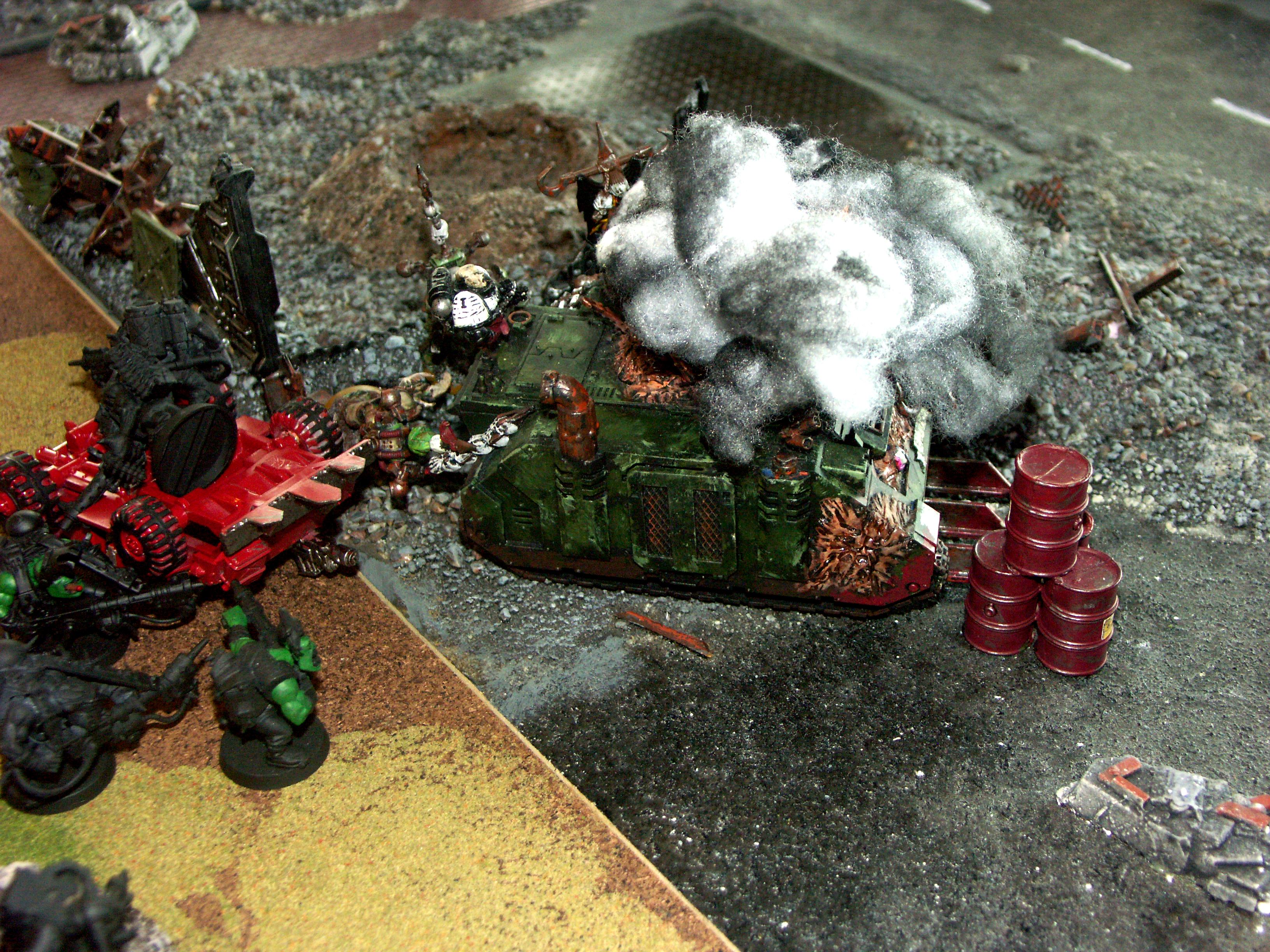 Apocalypse, Battle, Battle Report, Black Templars, Chaos, Dark Eldar, De, Orks, Space Marines