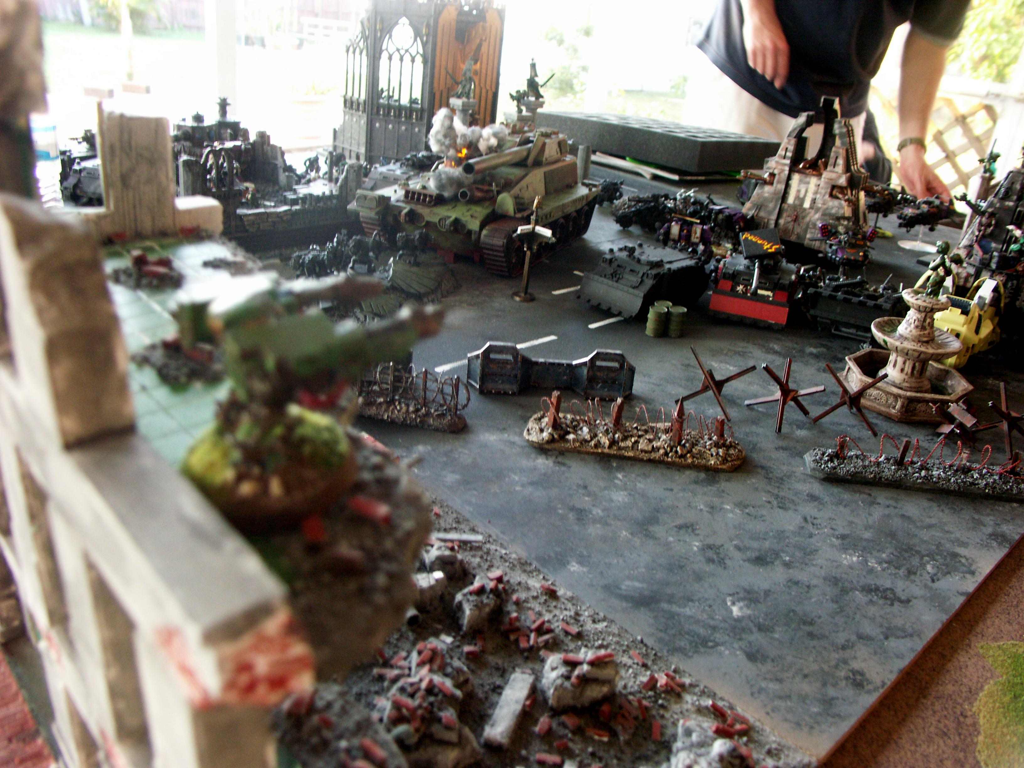 Apocalypse, Battle, Battle Report, Black Templars, Chaos, Dark Eldar, De, Orks, Space Marines