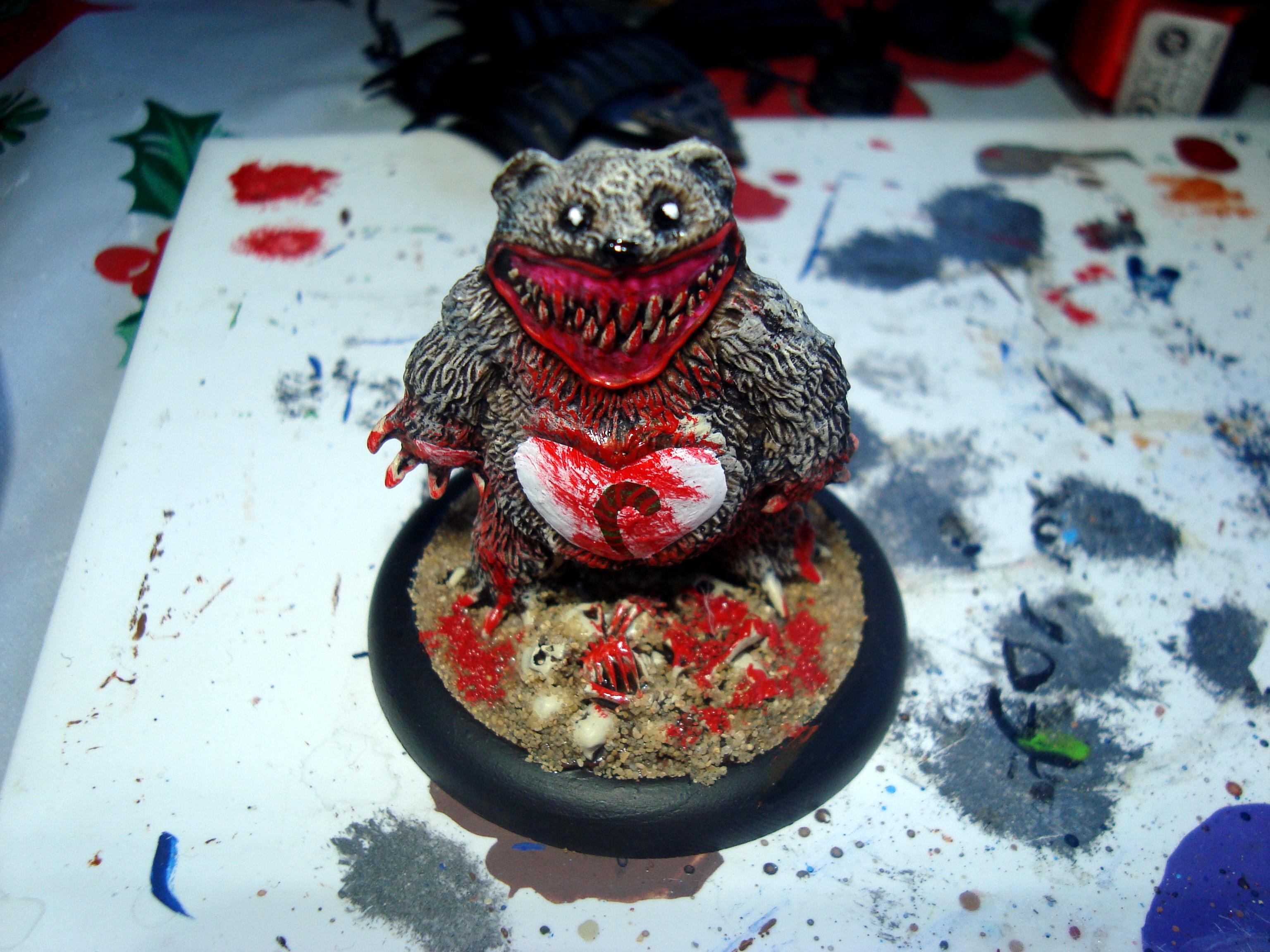 Evil teddy