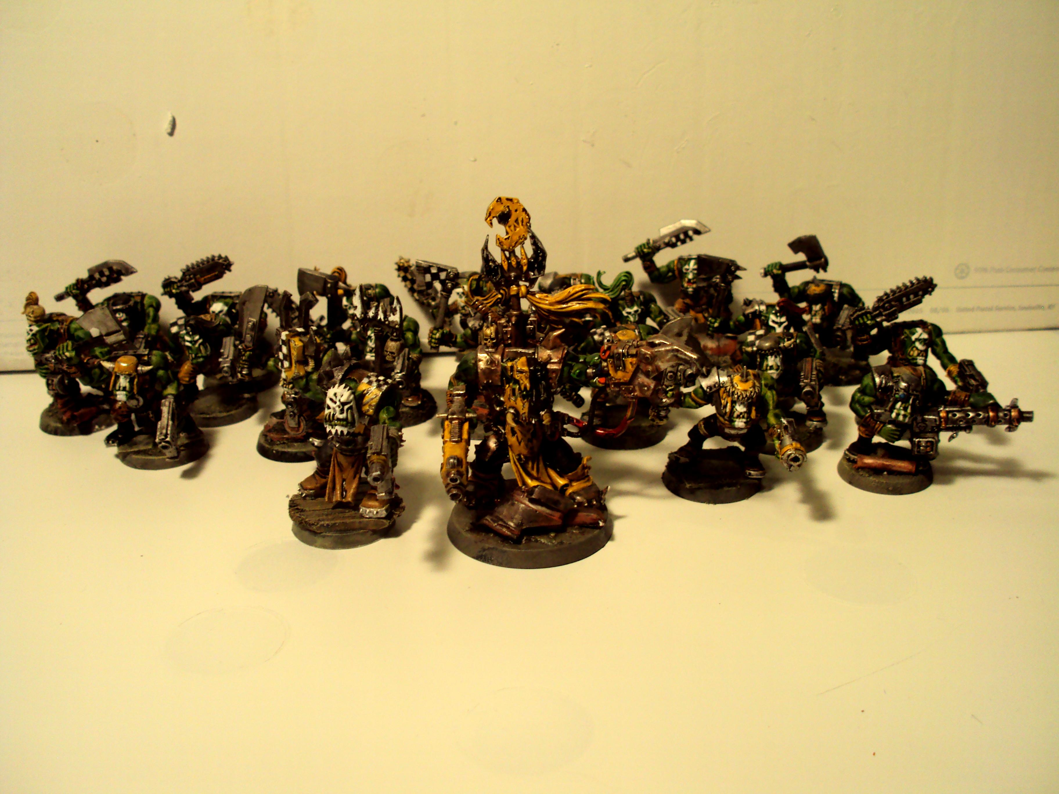 Army, Bad Moons, Orks, Yellow Orks