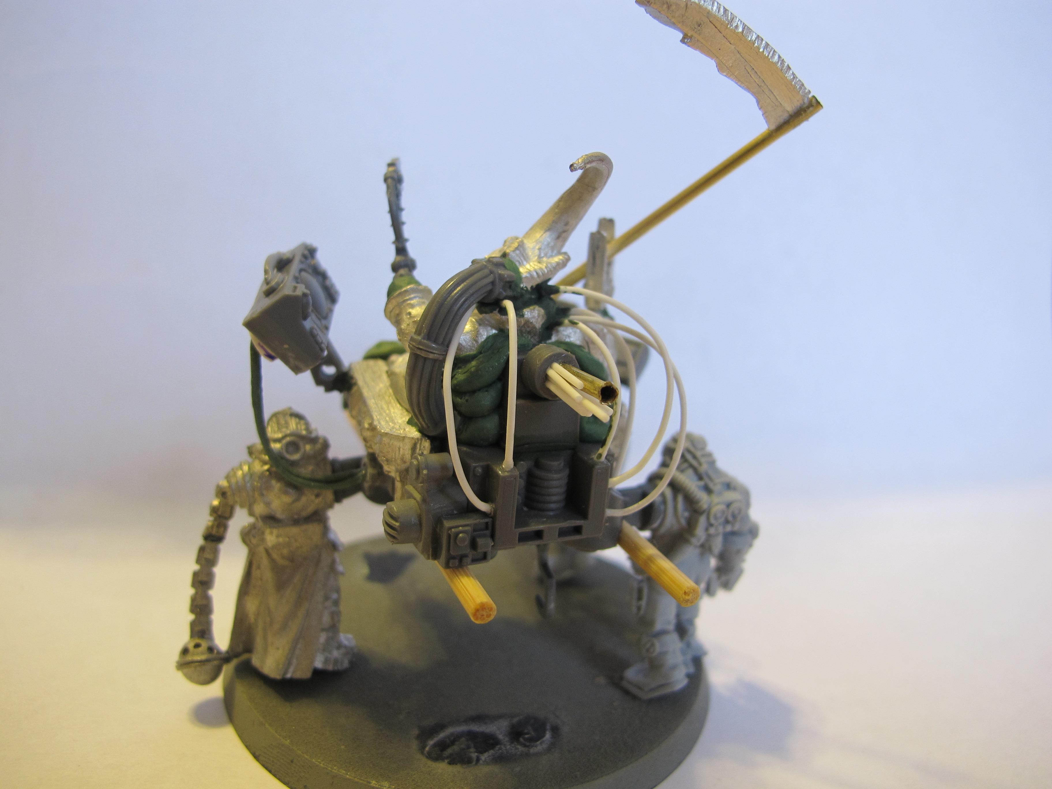 Chaos Lord, Chaos Space Marines, Daemons, Dark Mechanicus, Death Guard, Greenstuff, Nurgle, Plague Marines, Servitors, Work In Progress