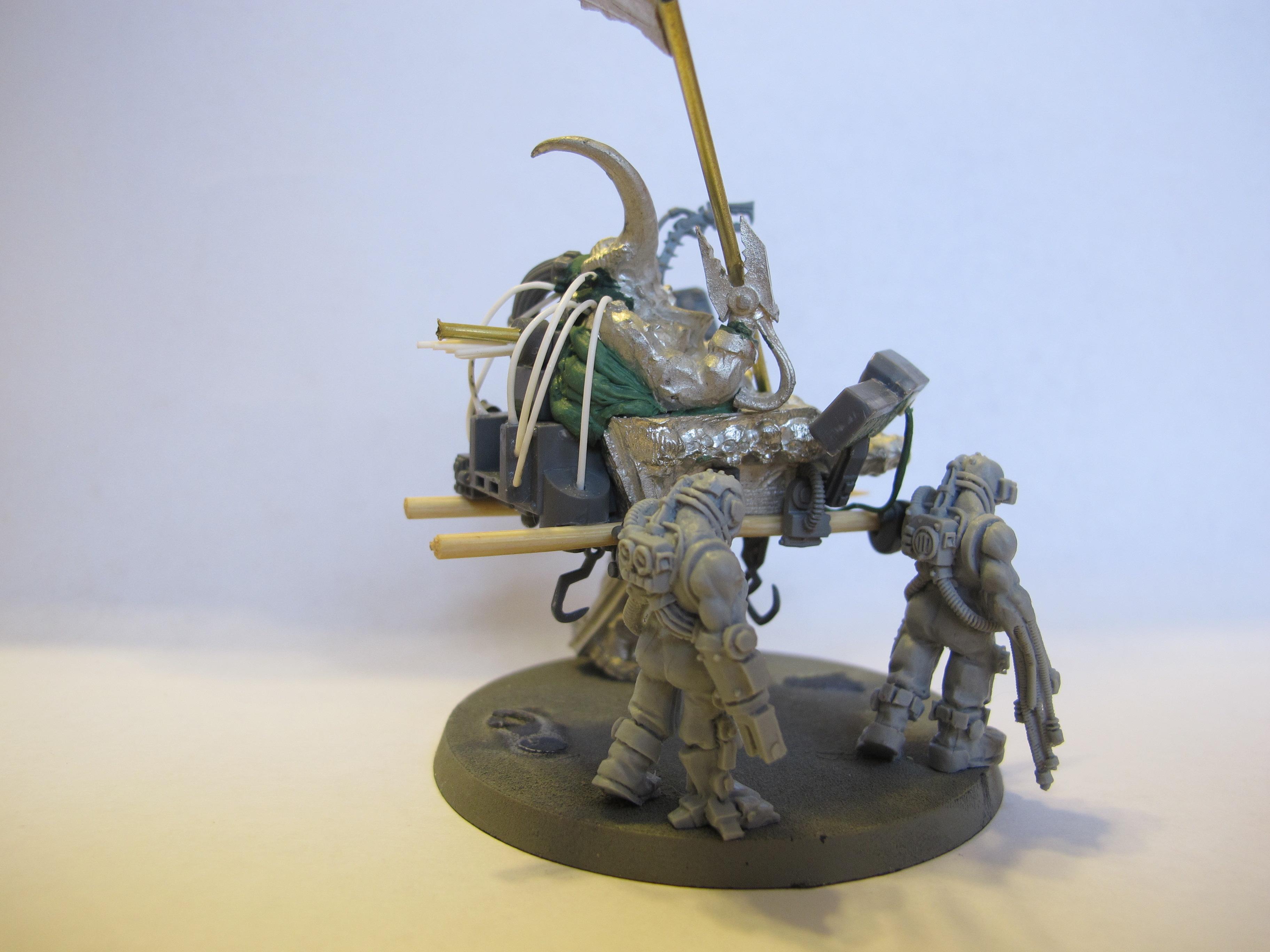Chaos Lord, Chaos Space Marines, Daemons, Dark Mechanicus, Death Guard, Greenstuff, Nurgle, Plague Marines, Servitors, Work In Progress