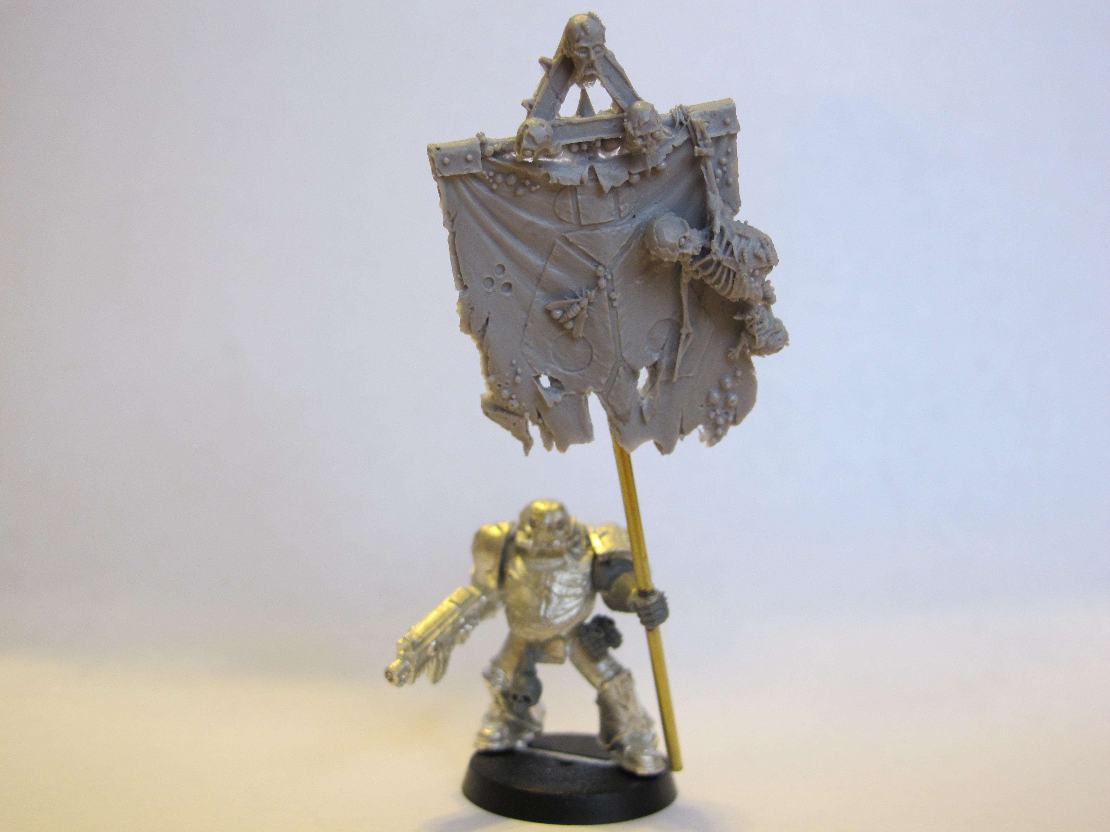 Banner, Chaos Space Marines, Death Guard, Lords Of Decay, Nurgle, Plague Marines