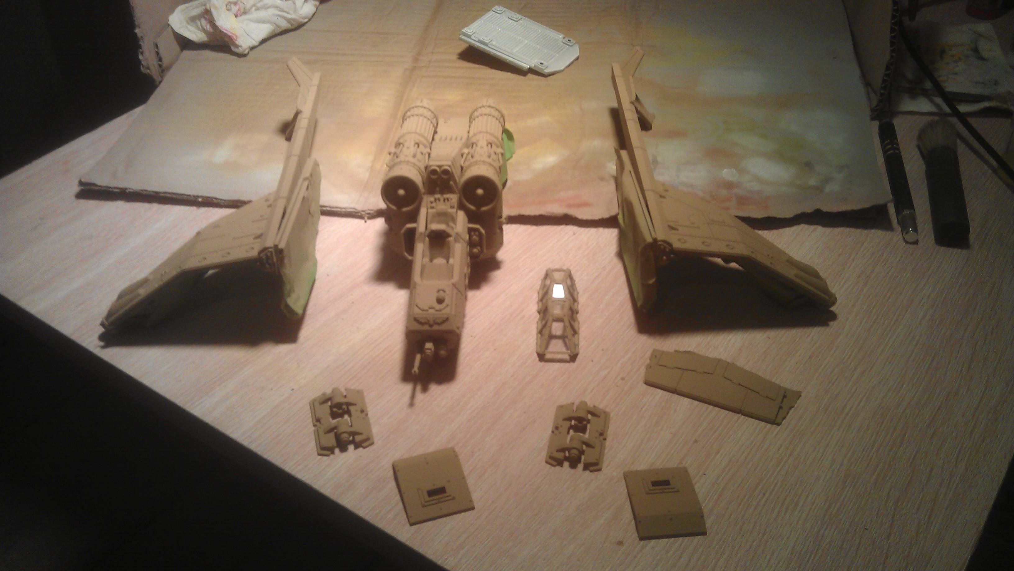 Valk before painting