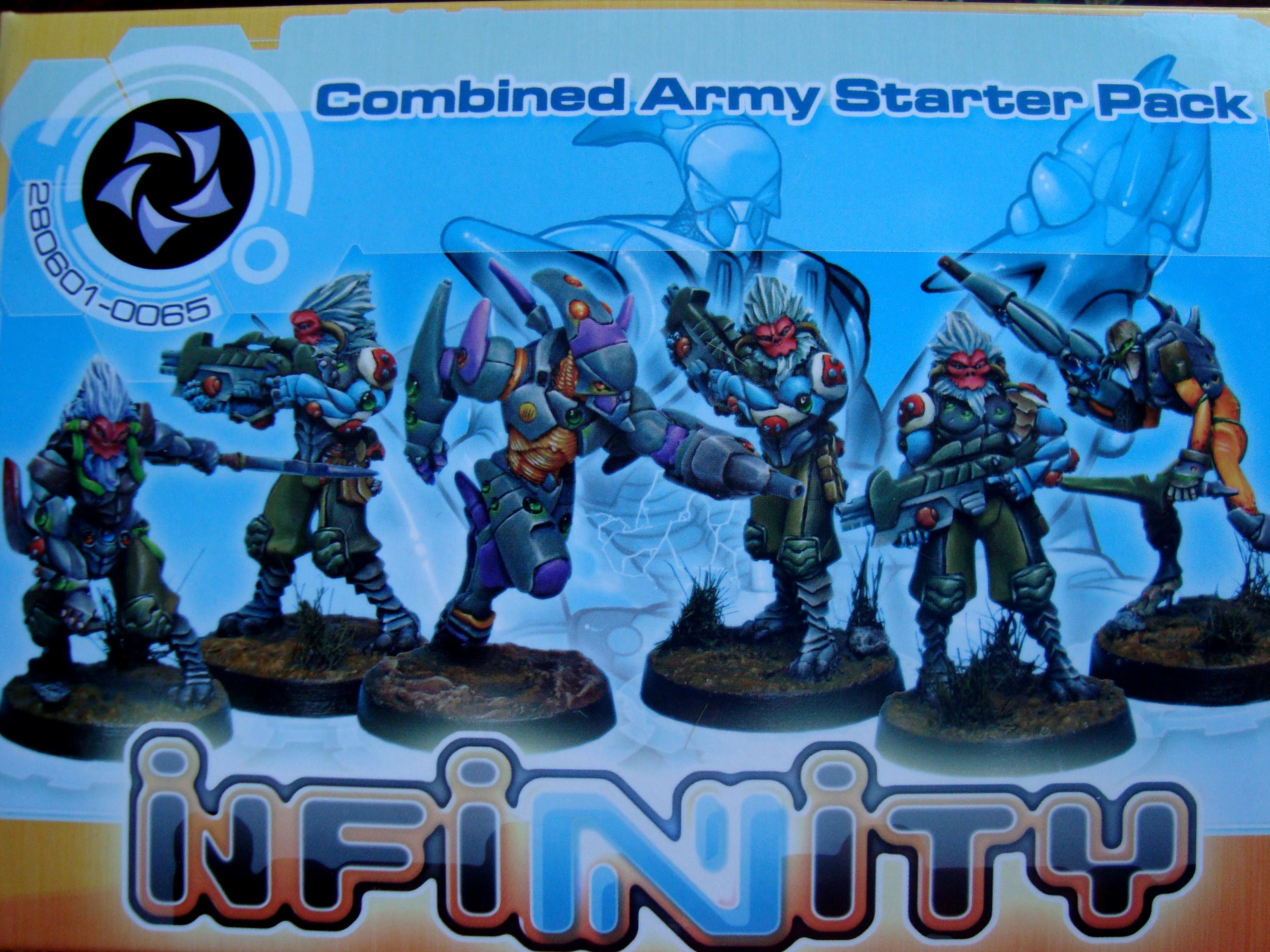 Infinity Combined Army packaging